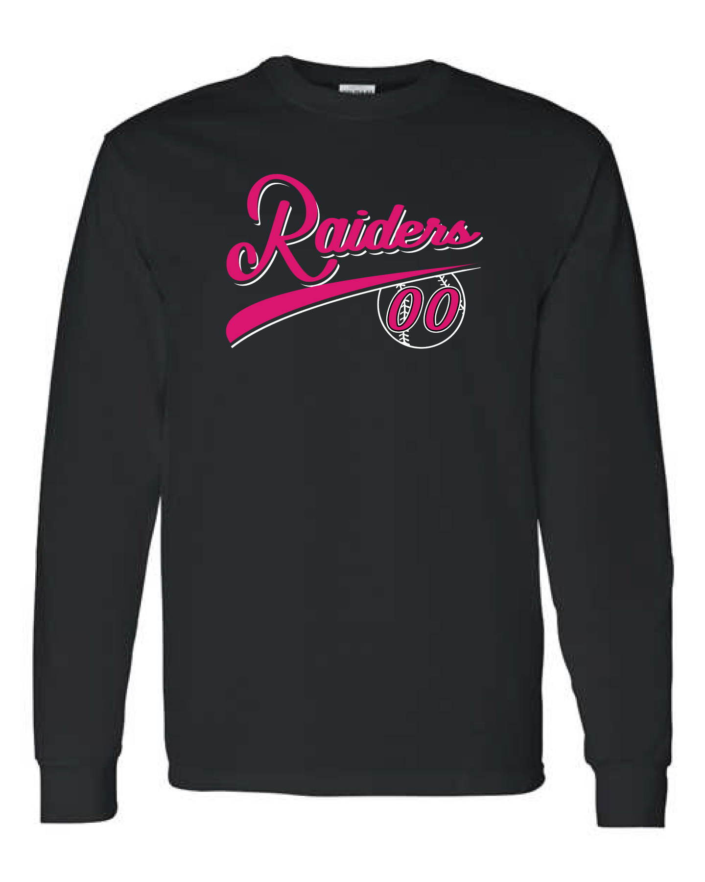 RAIDERS SOFTBALL LONG-SLEEVE T-SHIRT