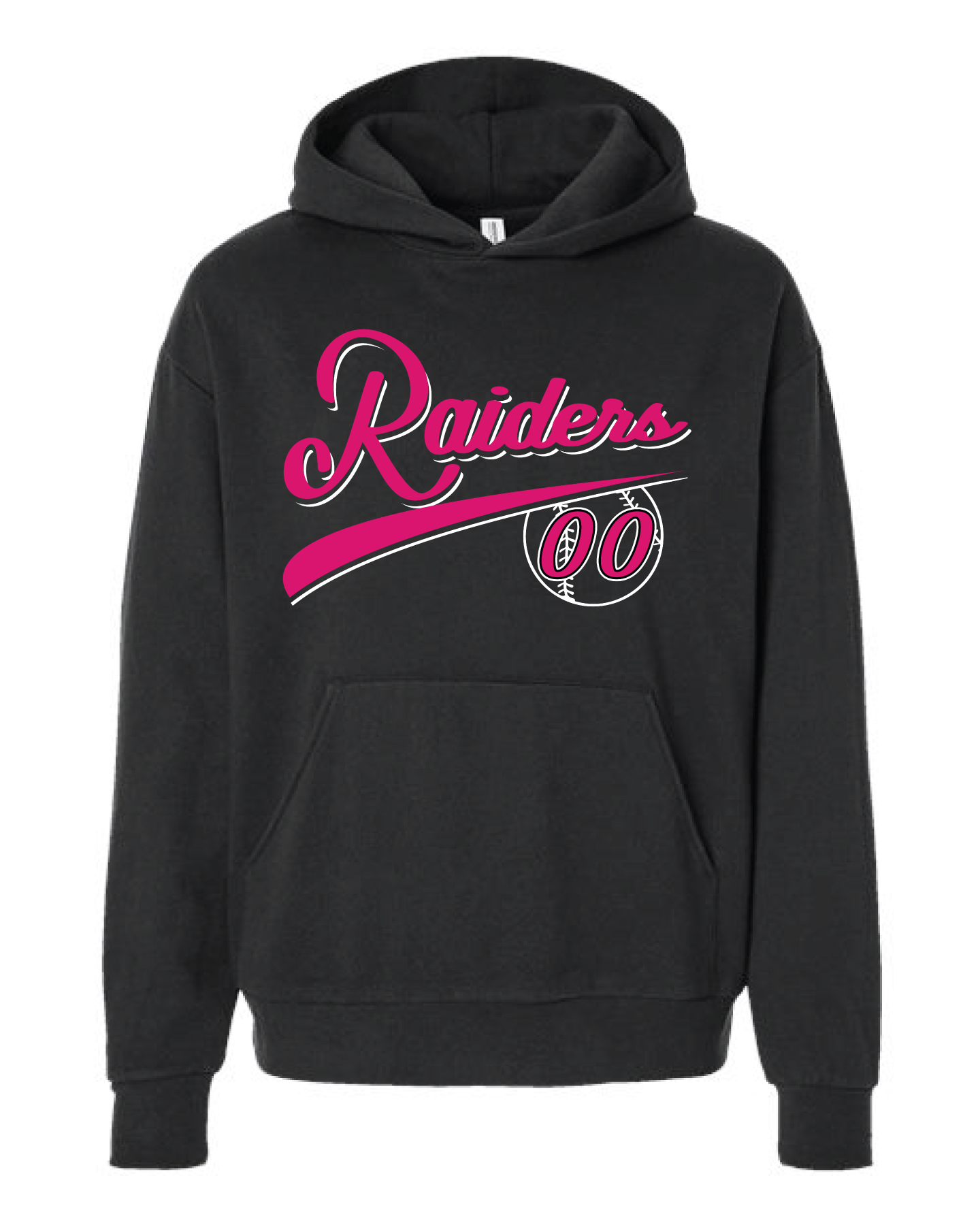 RAIDERS SOFTBALL HOODED SWEATSHIRT
