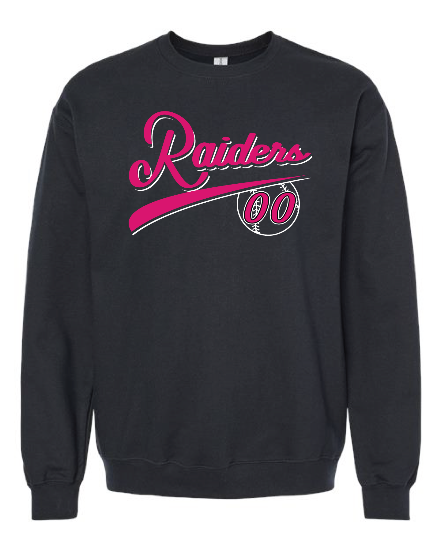 RAIDERS SOFTBALL CREWNECK SWEATSHIRT