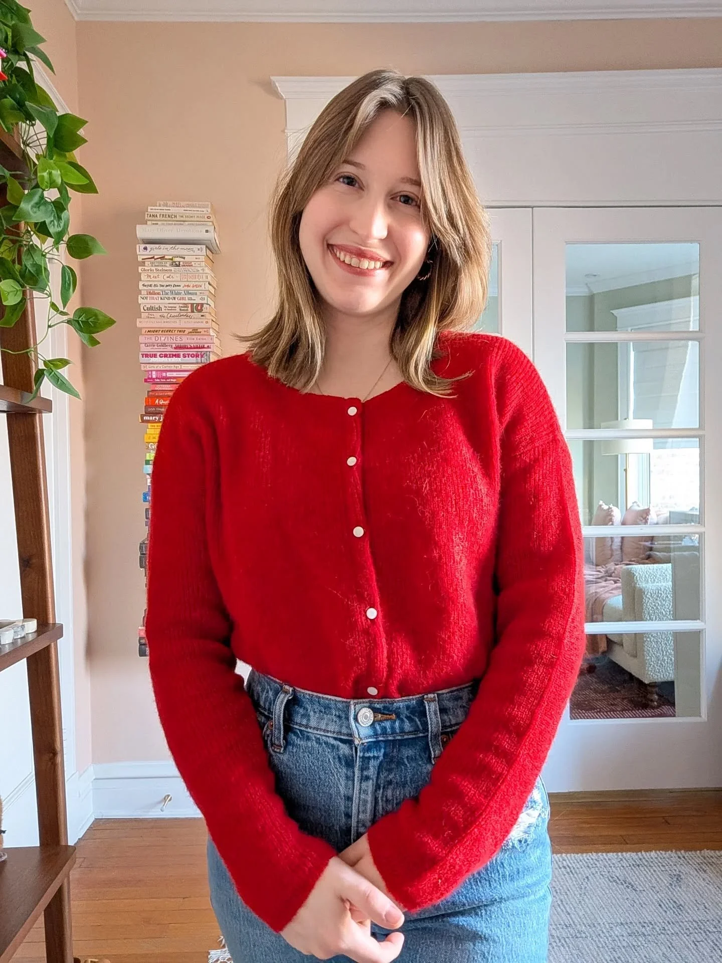 Little moments of magic from March ✨ just me &amp; my red sweater against the world