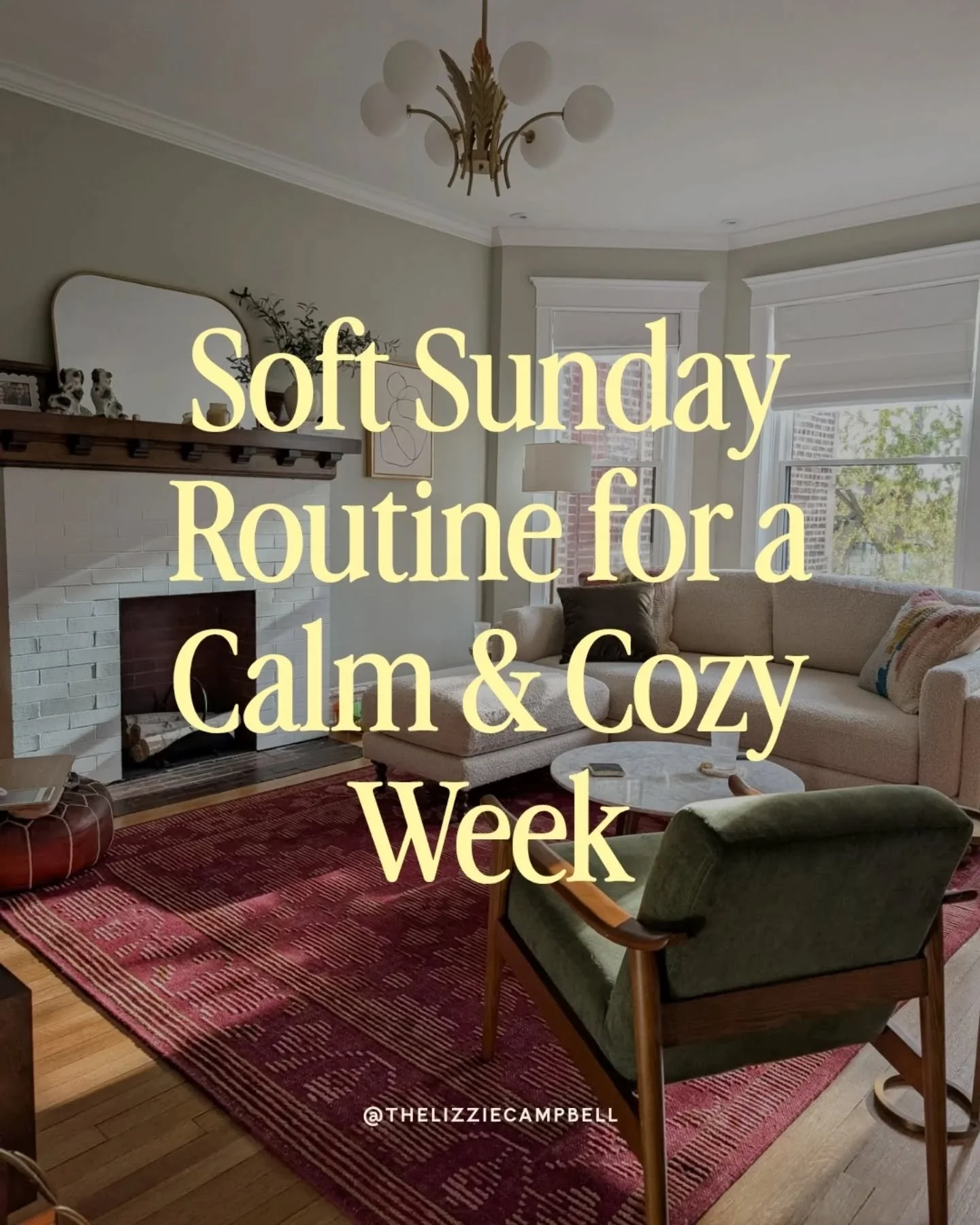 Your Sunday doesn't have to be a productivity sprint. Take some time to reset in whatever way feels best to you and take care of yourself as we slide into Monday.