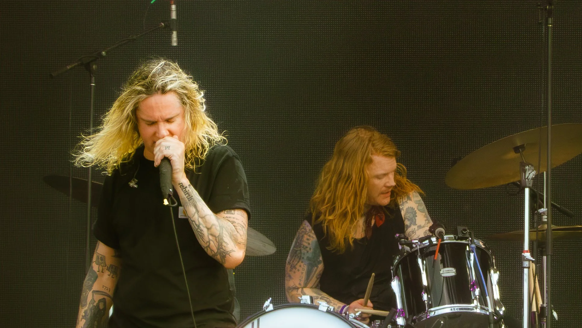 Spencer Chamberlain, Aaron Gillespie, Underoath, Vans Warped Tour, Washington DC, 2026