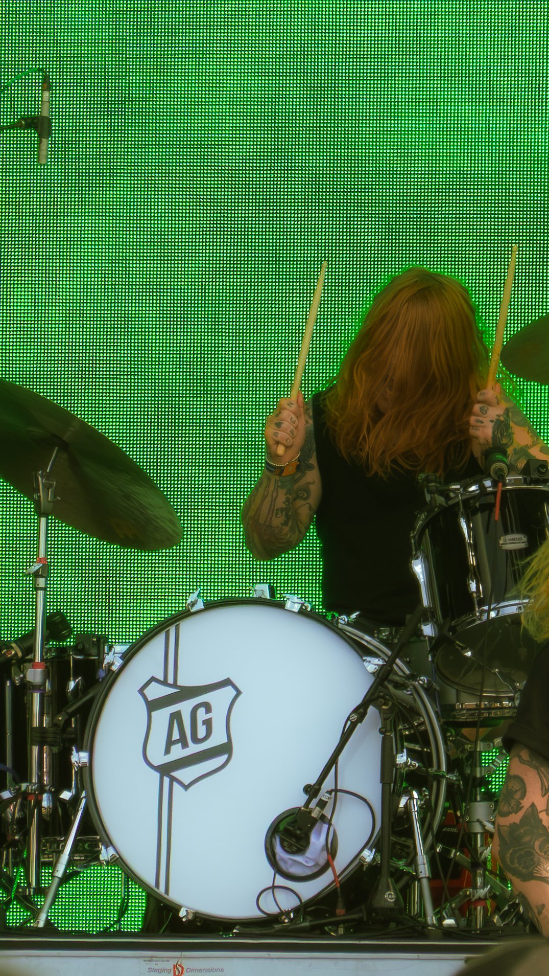 Aaron Gillespie, Underoath, Vans Warped Tour, Washington DC, 2026