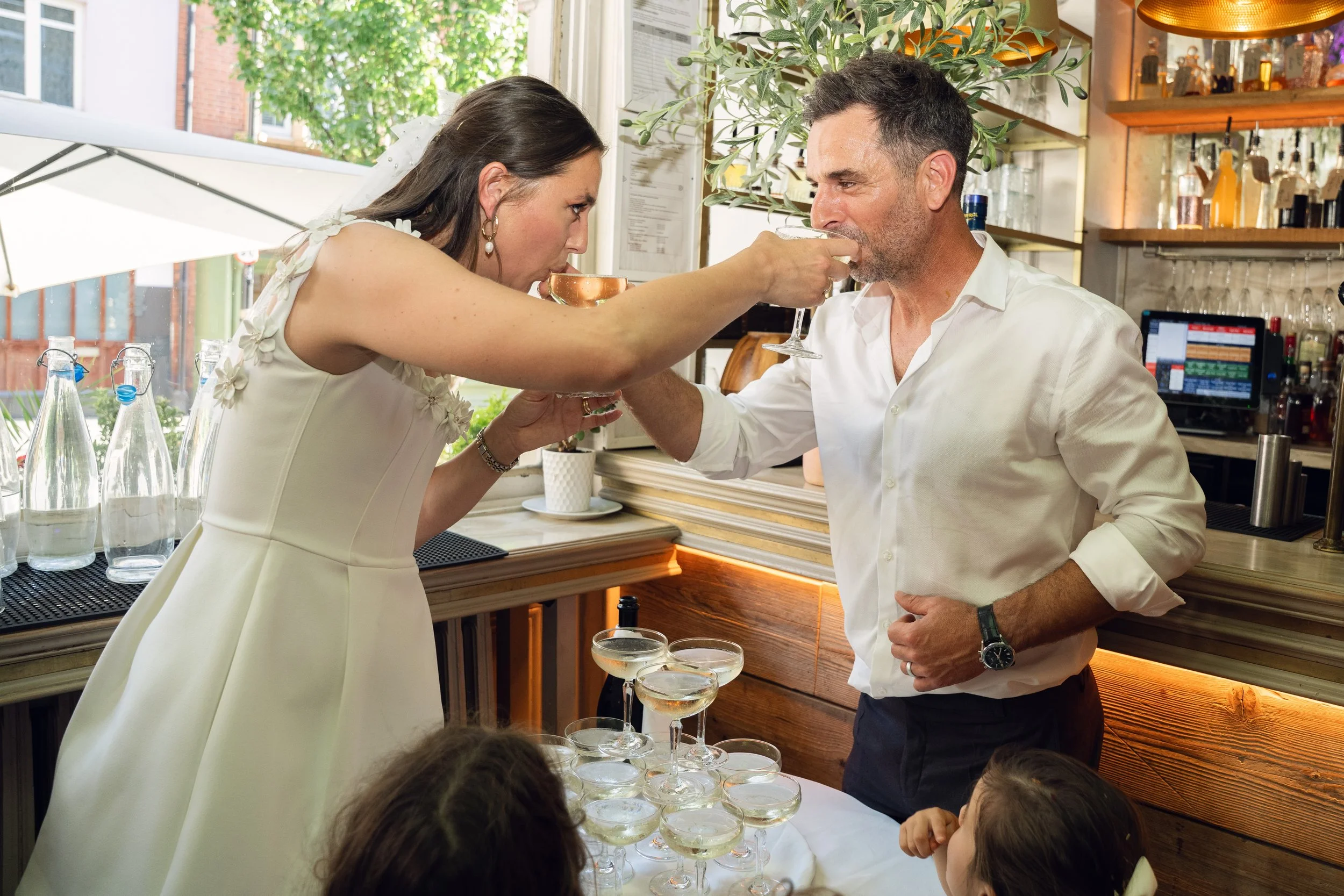 home Marylebone wedding photographer