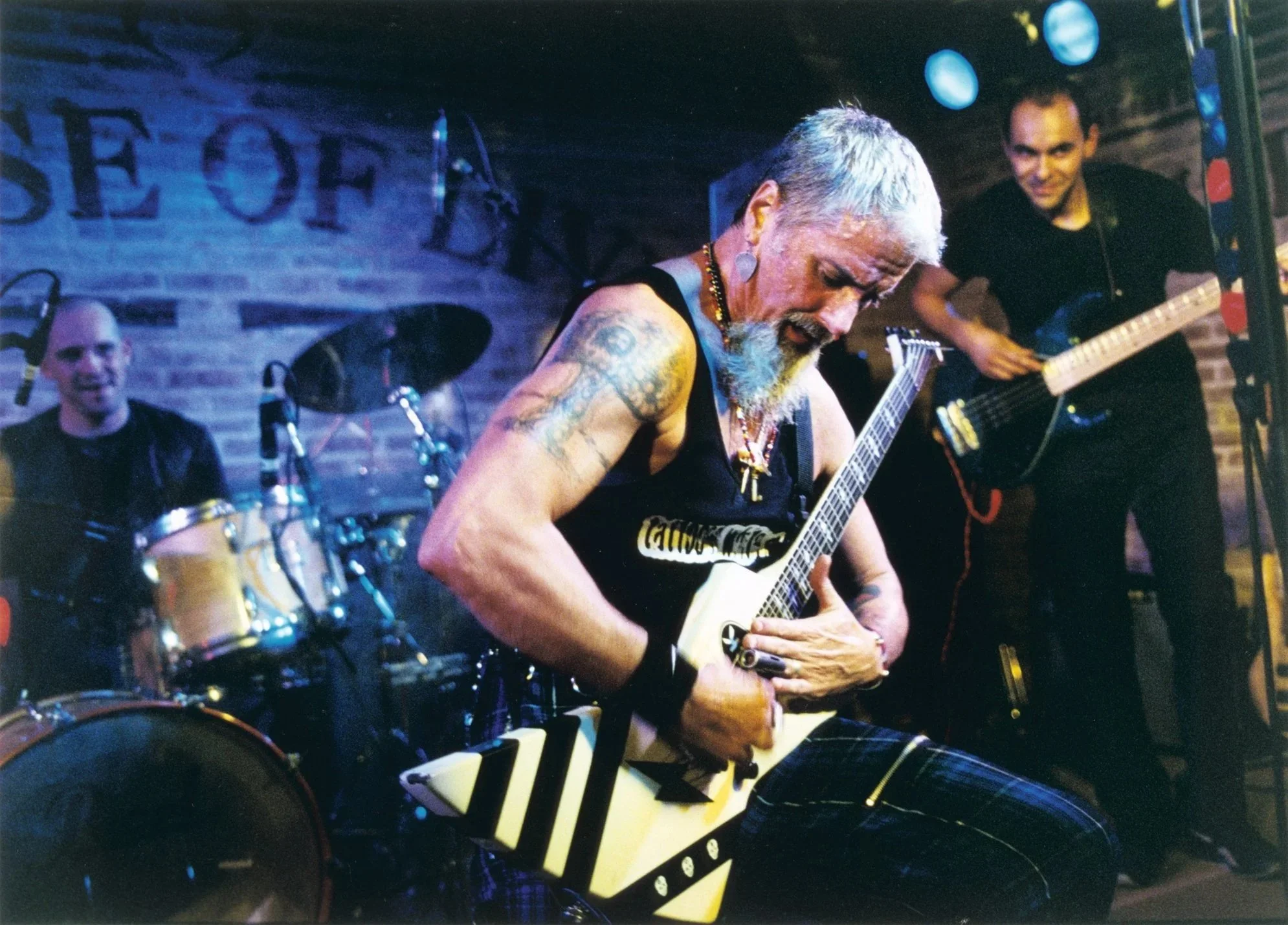 Witnessing with my band "The French Army" in Paris, France.