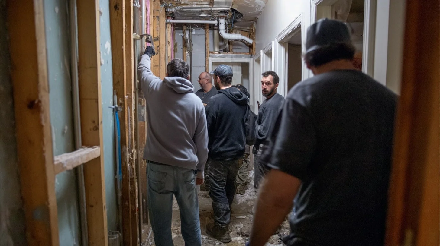 NYC general contractor project inspection, apartment renovation and structural alteration, Hattan Contracting