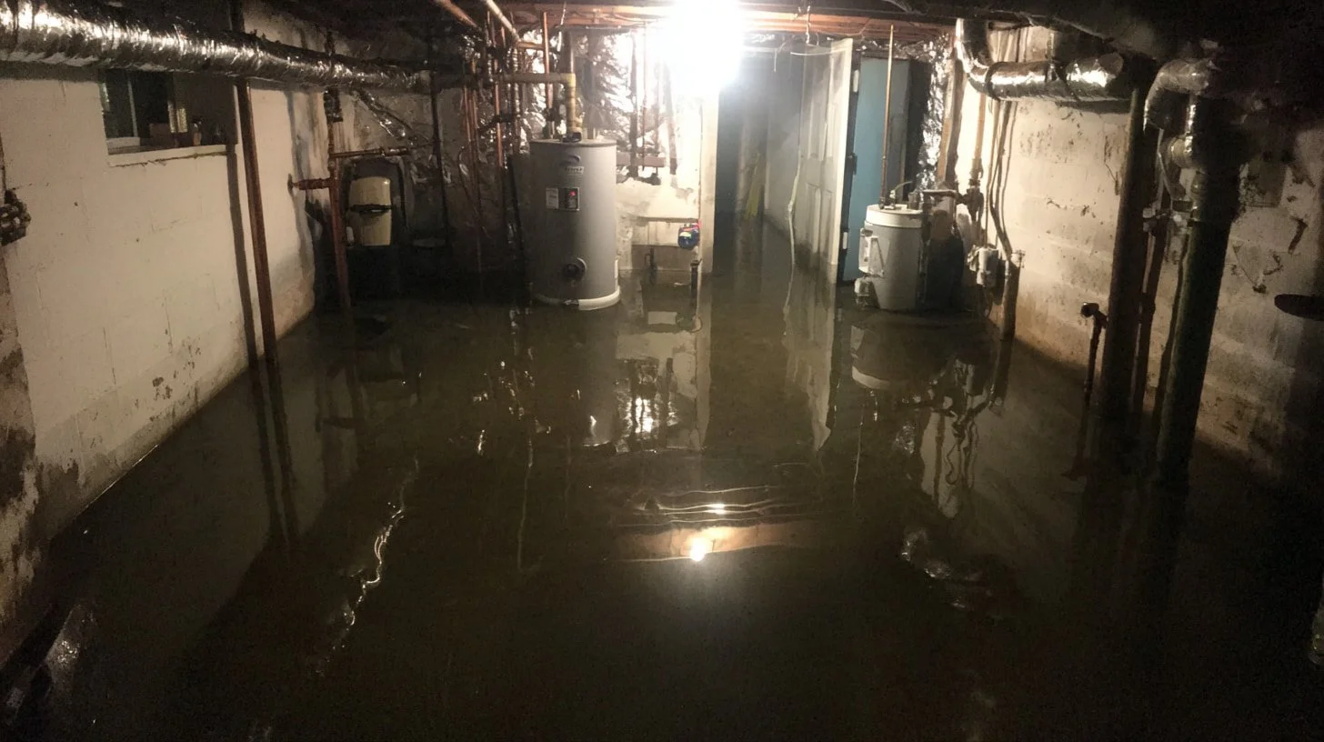 NYC basement flood emergency response, water damage restoration and insurance claim coordination, Hattan Contracting