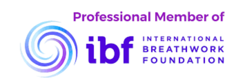 IBF international breathwork foundation logo um Professionalität und Glaubwürdigkeit von Stella Rise zu unterstreichen