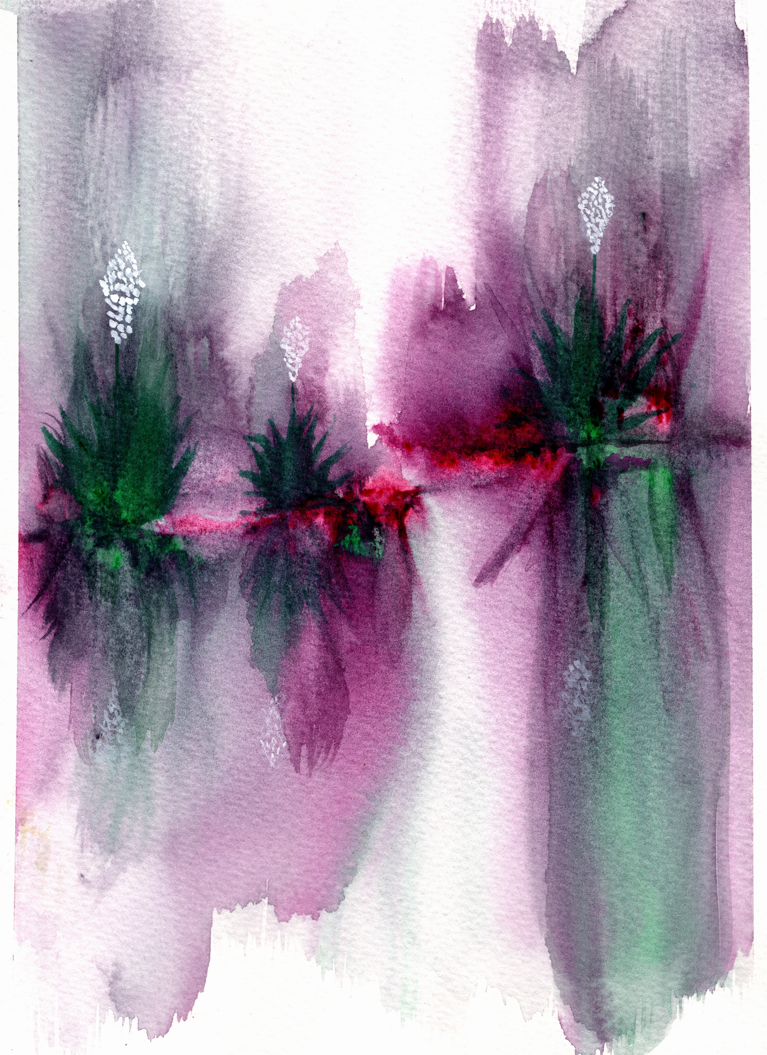 Gathering Reflections - 8"x10"
