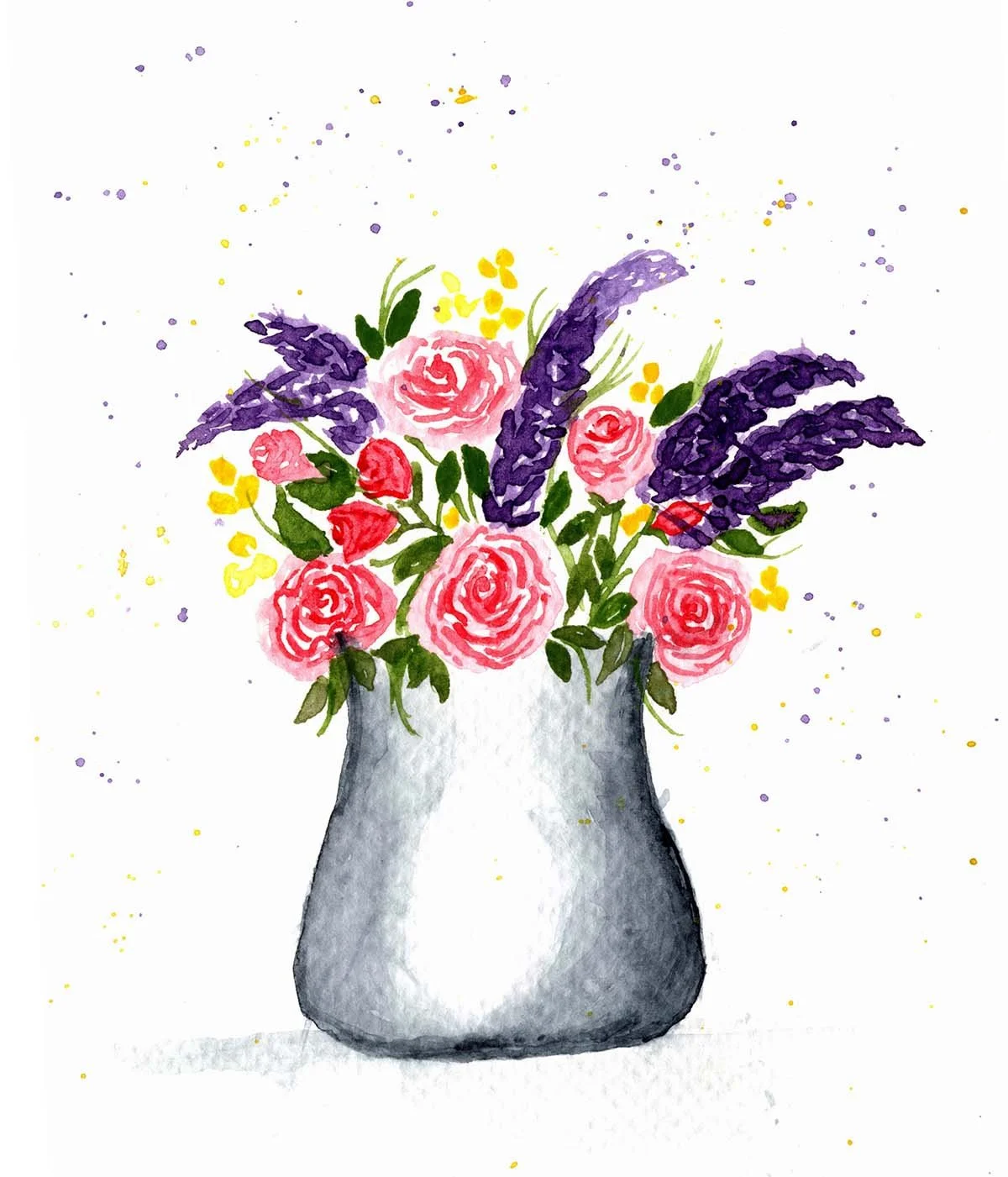 Bouquet - 4x6 card