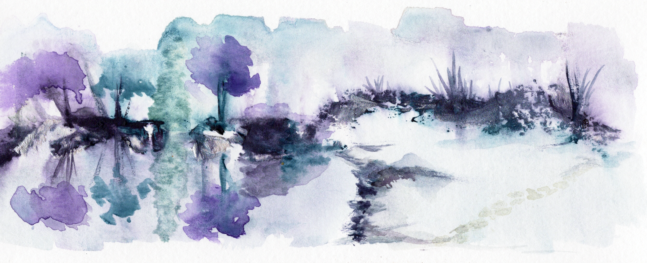 The Quiet Reflection - 10"x7" -  prints available