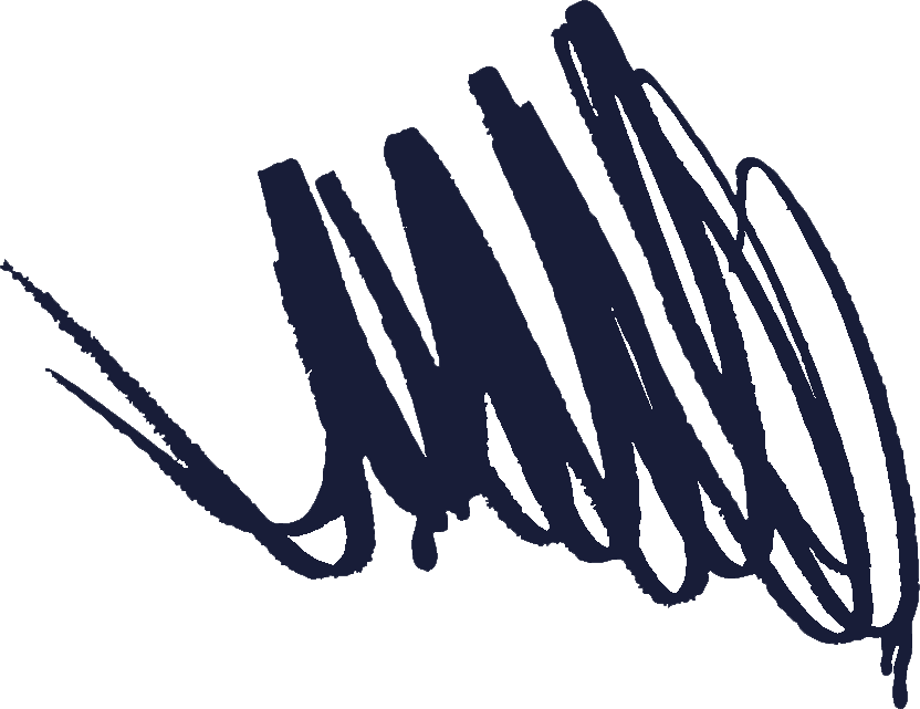 Geometric drawing of an outline square with sections divided by vertical, horizontal, and circle lines.
