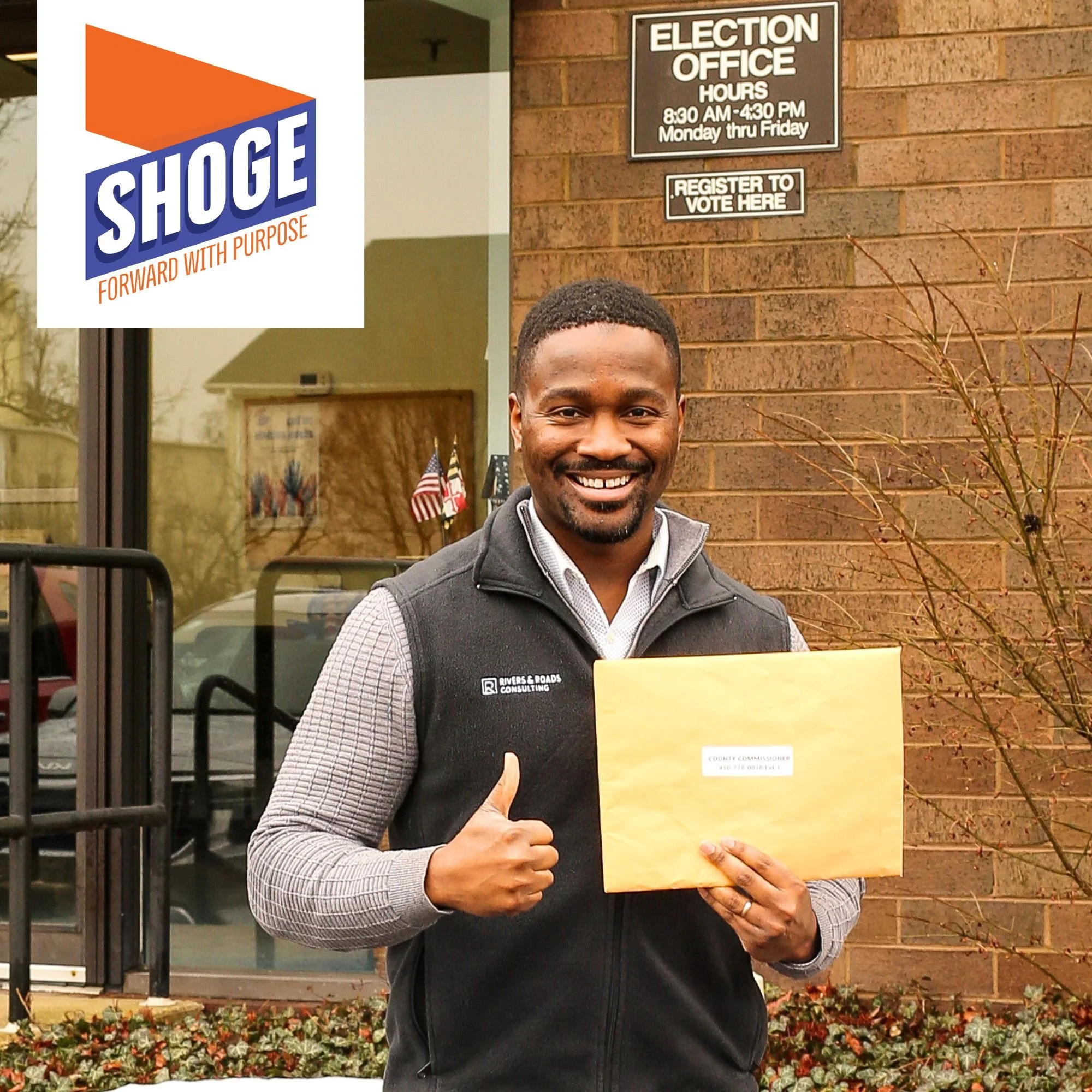 Sam Shoge Announces Campaign for Kent County Commissioner