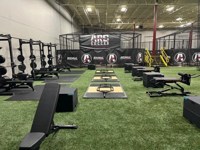 Sports physical therapy gym set up in Eagan, MN at First Touch Performance Rehab
