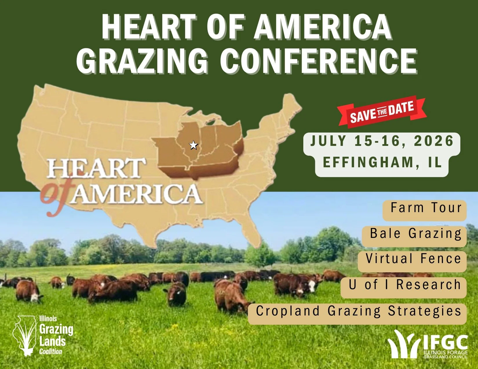Illinois hosts Heart of America Grazing Conference in July