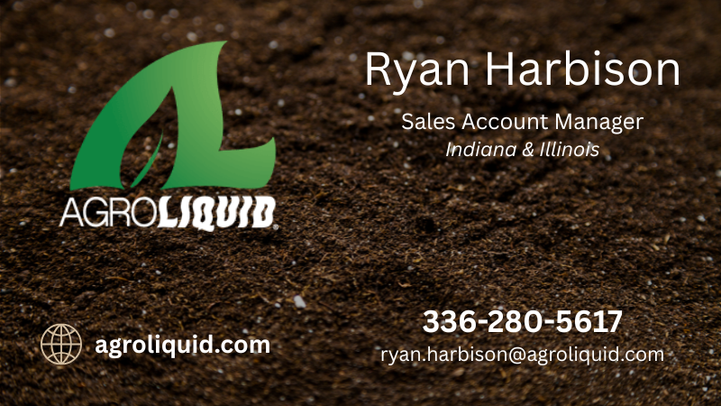soil with logo for AgroLiquid Ryan Harbison 336-280-5617