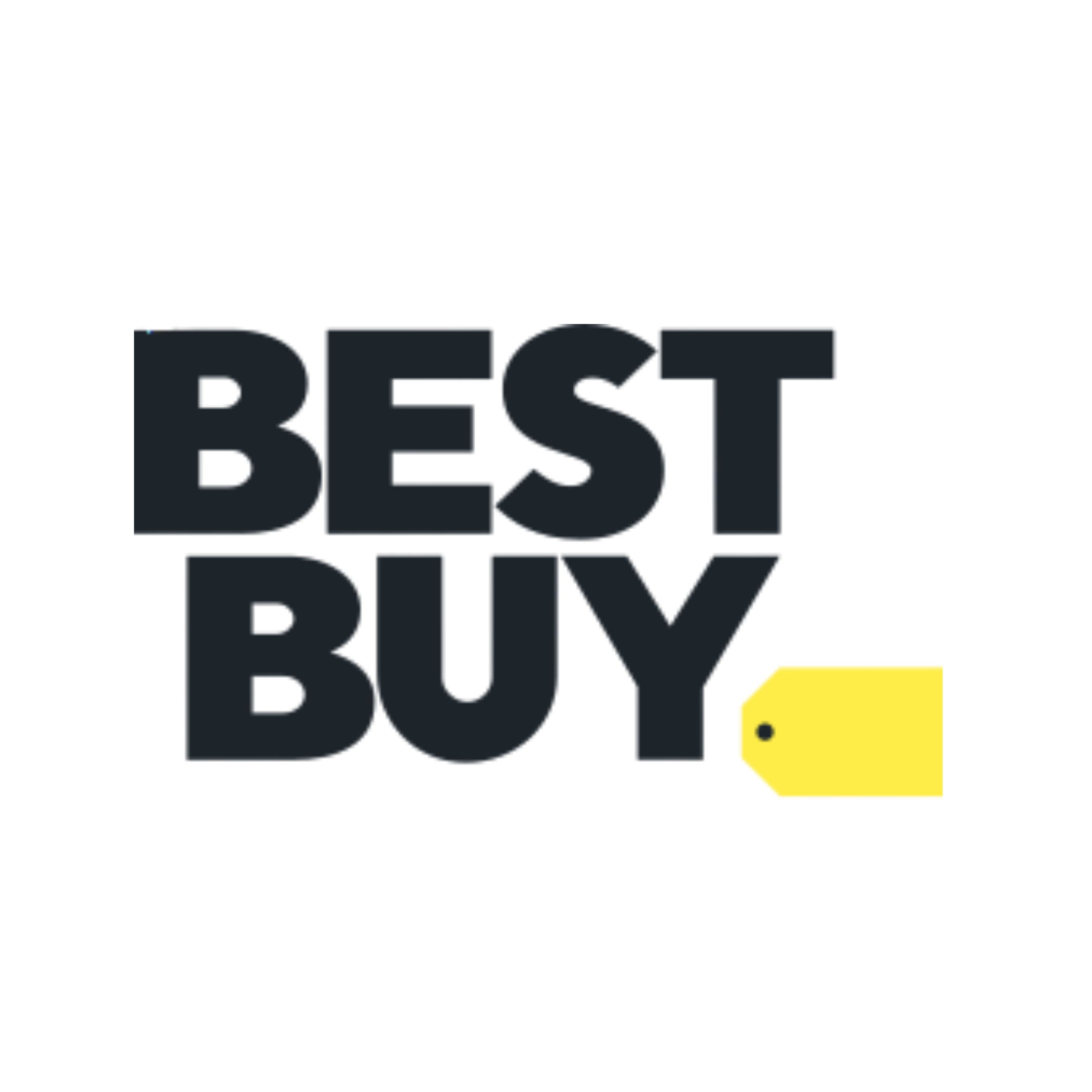 Logo with the text 'RES' and a yellow square with a black dot in the lower right corner.