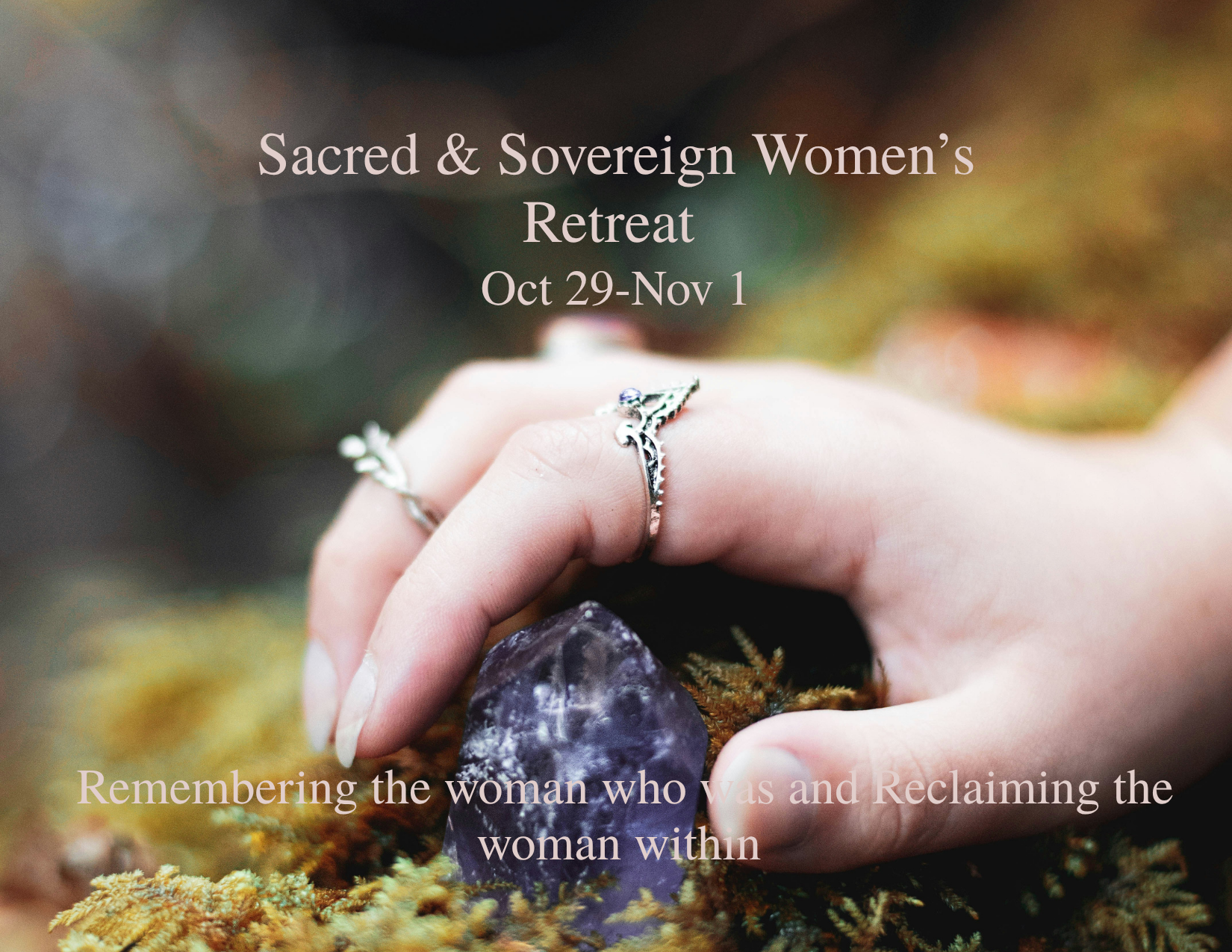 Sacred & Sovereign Retreat