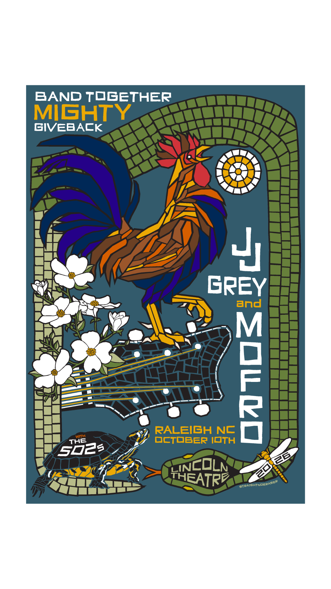 2026 Mighty Giveback Concert Poster