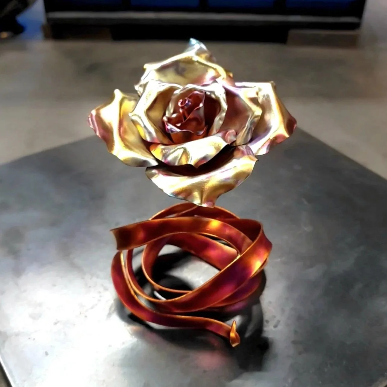 Ribbon of Love Copper Rose #.1687
