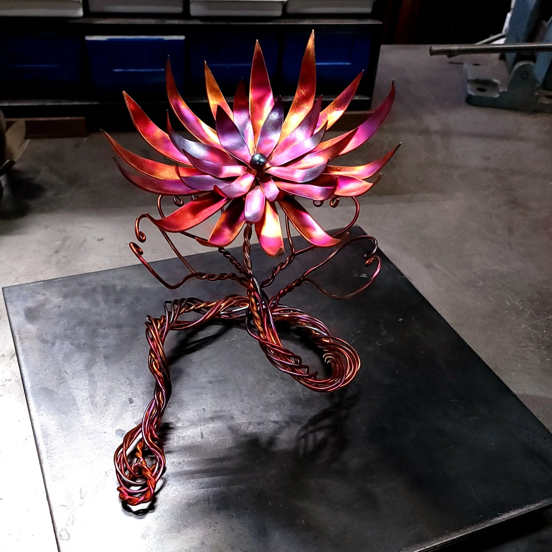 New Life Copper Flower #.1932