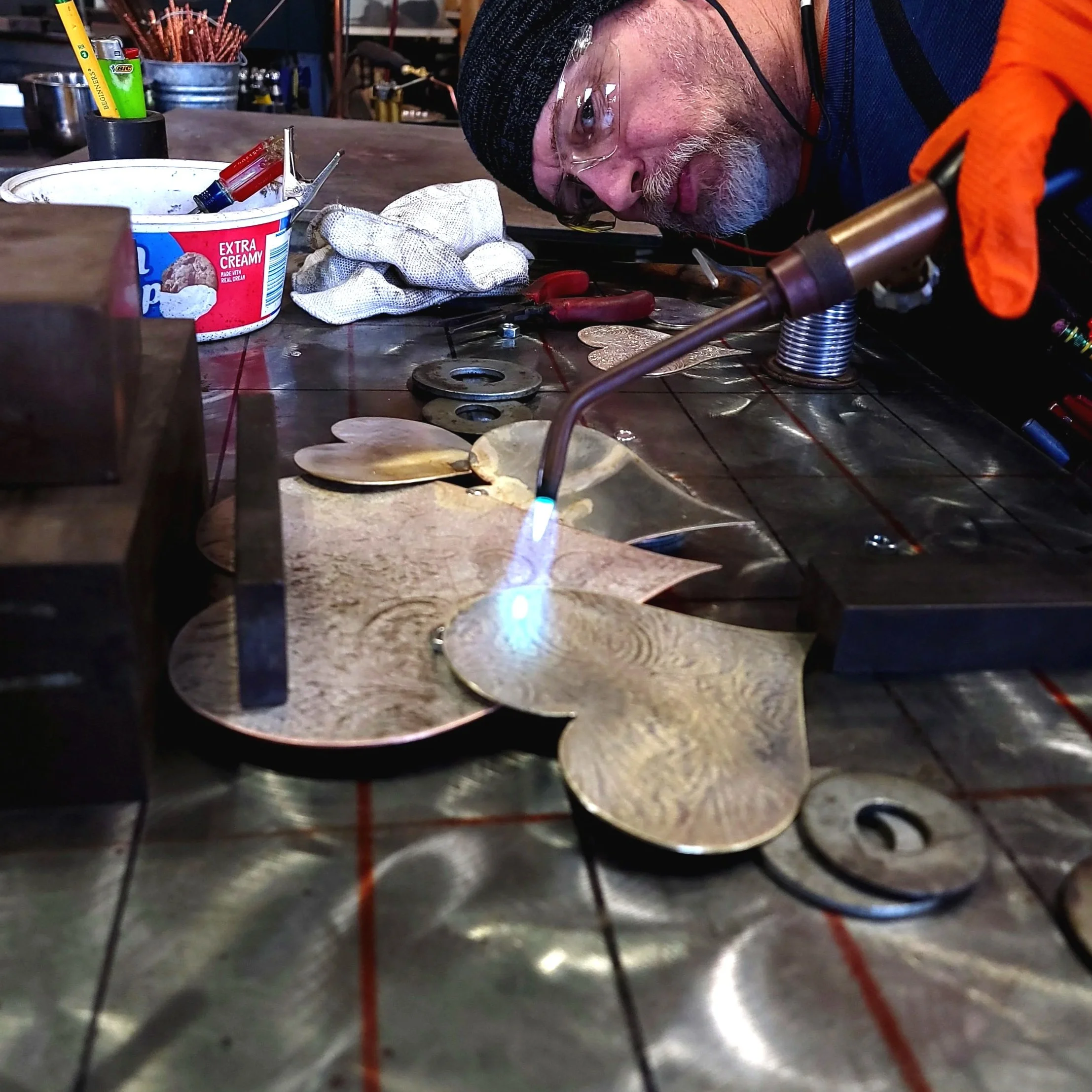 Silver-Plated Heart Cloud #.1575