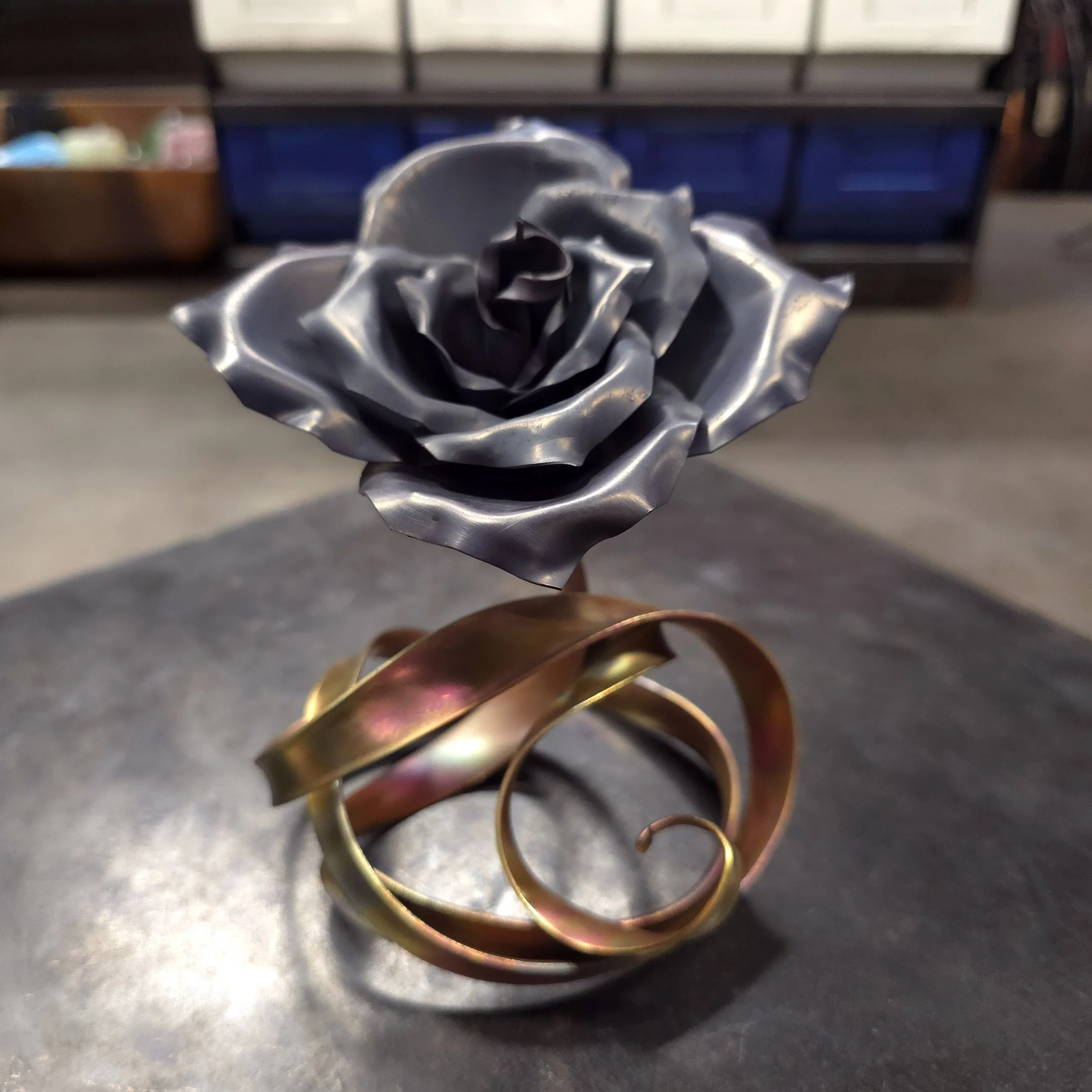 Ribbon of Love Copper Rose #.1687