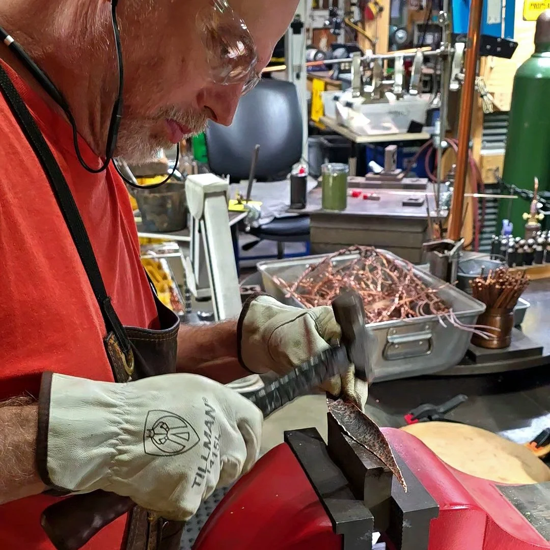 hand-hammering-work-in-progress