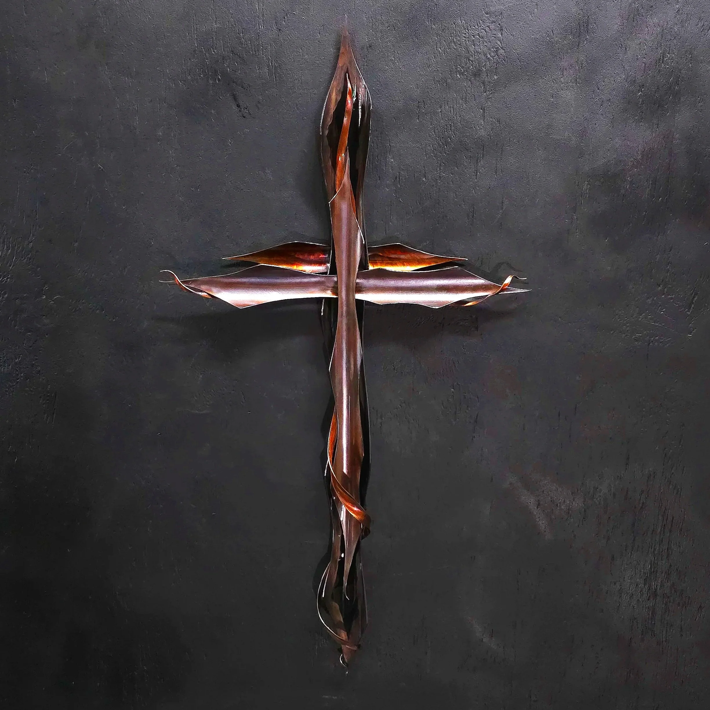 Papal Copper Cross #.2091