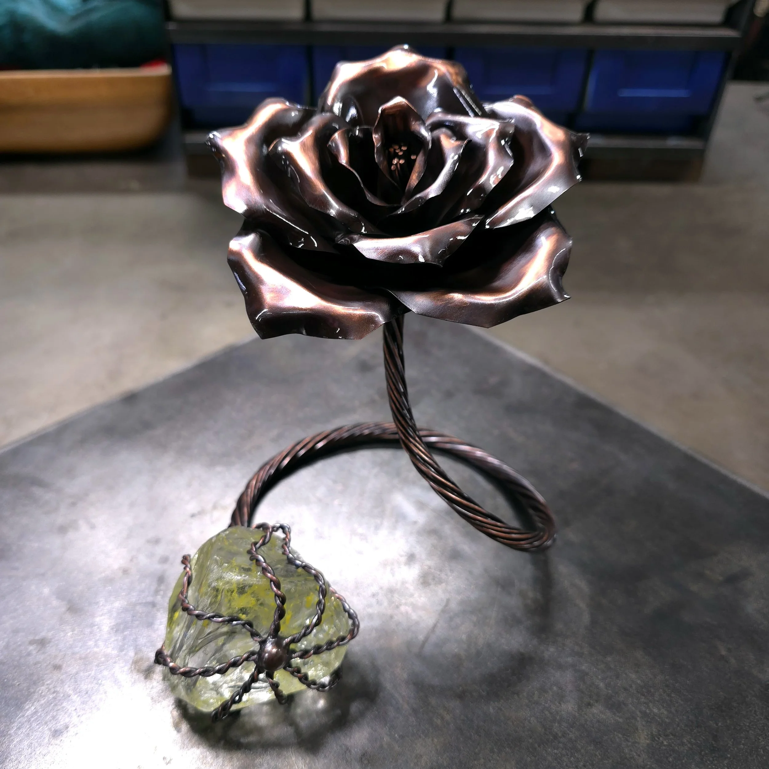 Infinity Copper and Crystal Rose #.1989