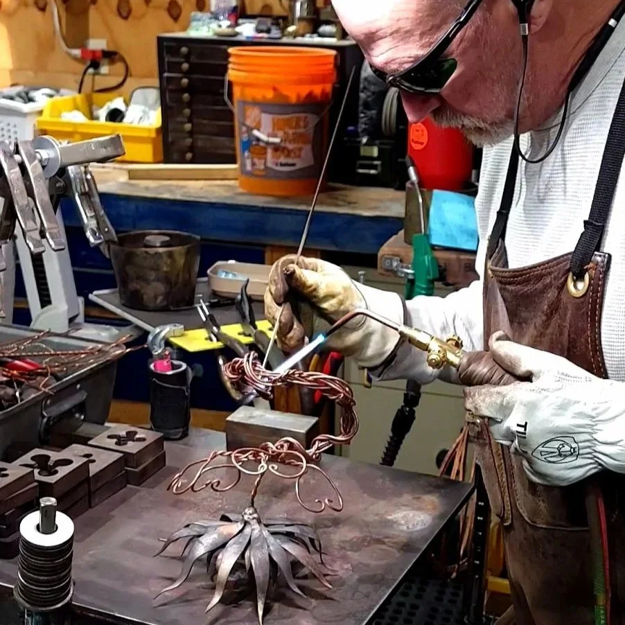 New Life Copper Flower #.1932