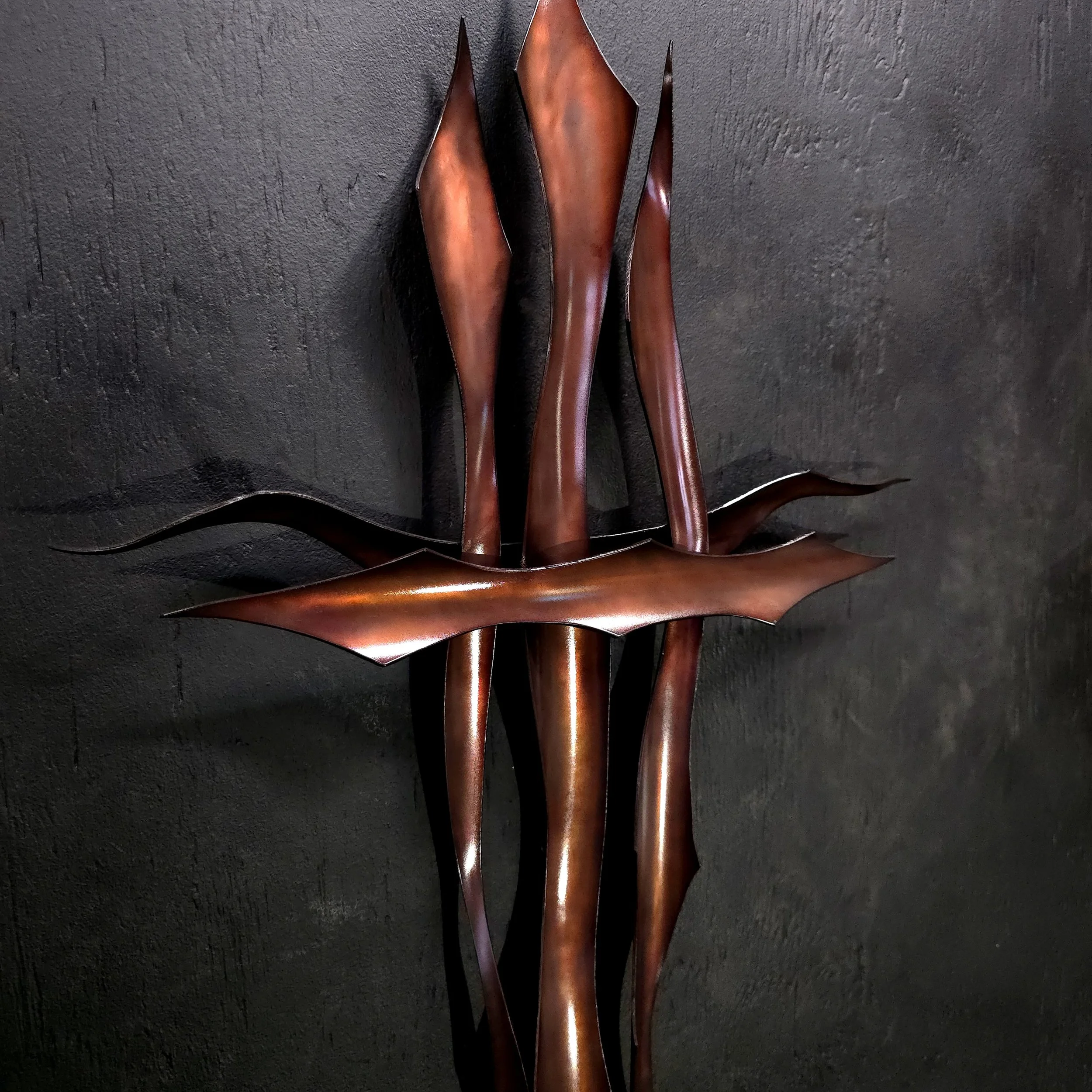 copper-trident-cross-antique-finish-front-center-left