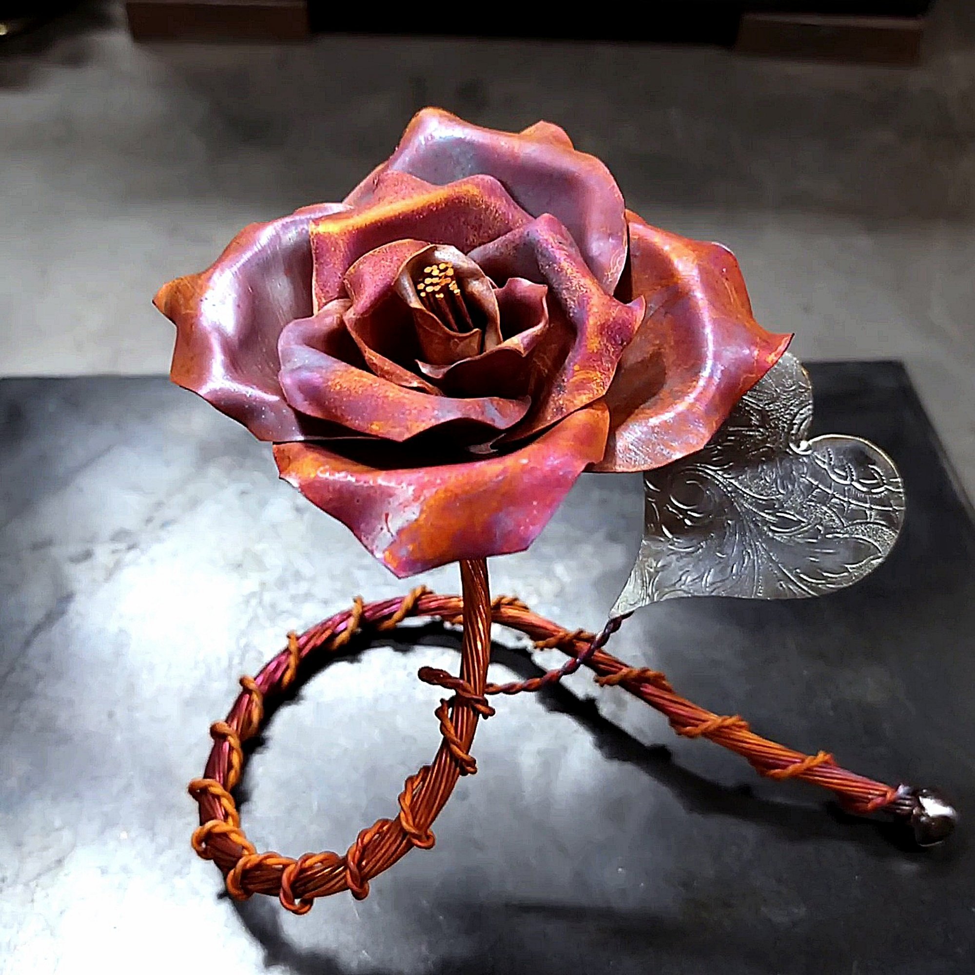 Just Thinking About You Copper Rose #.1562