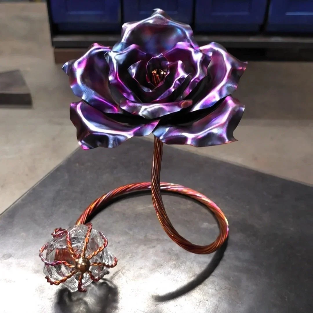 Infinity Copper and Crystal Rose #.1989