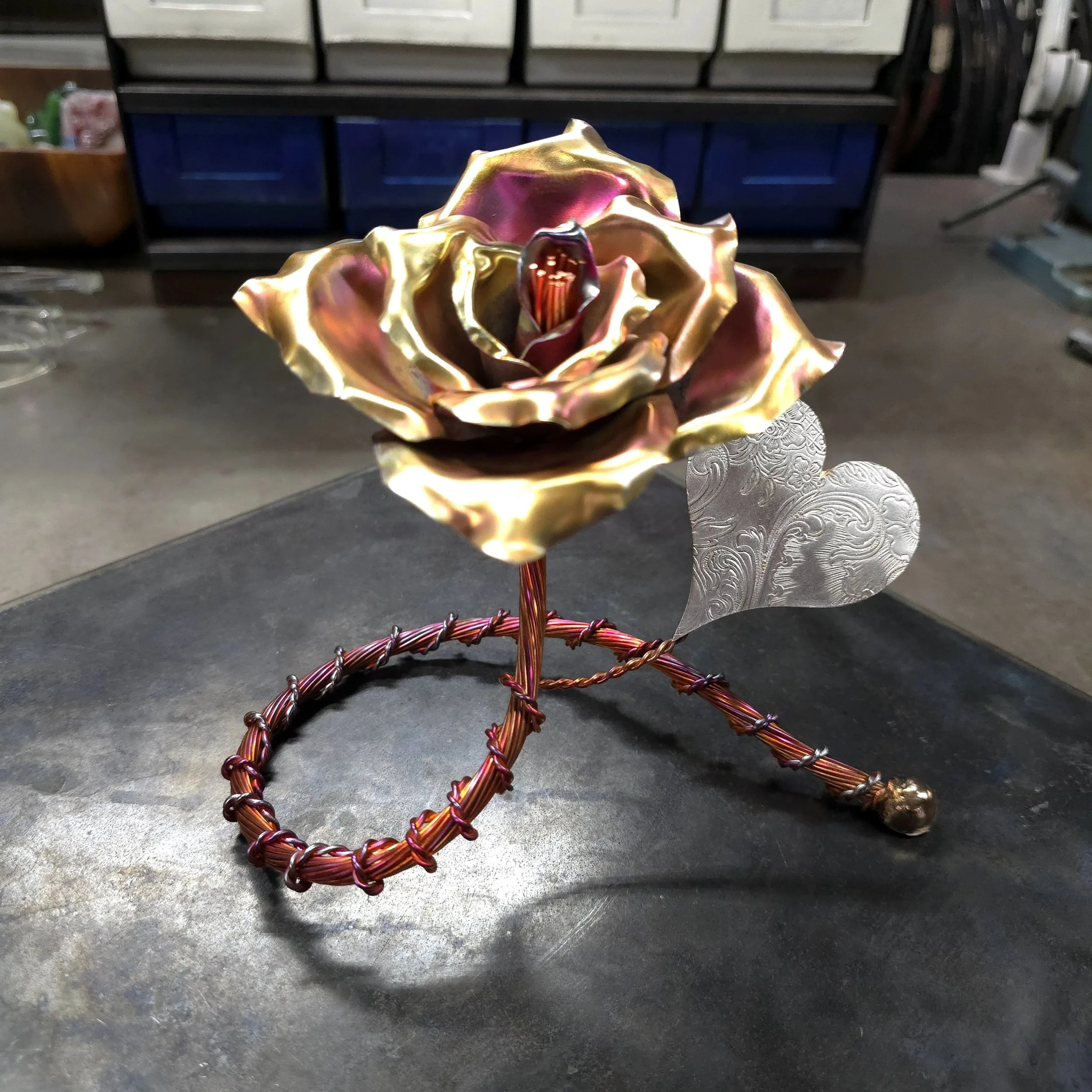Just Thinking About You Copper Rose #.1562