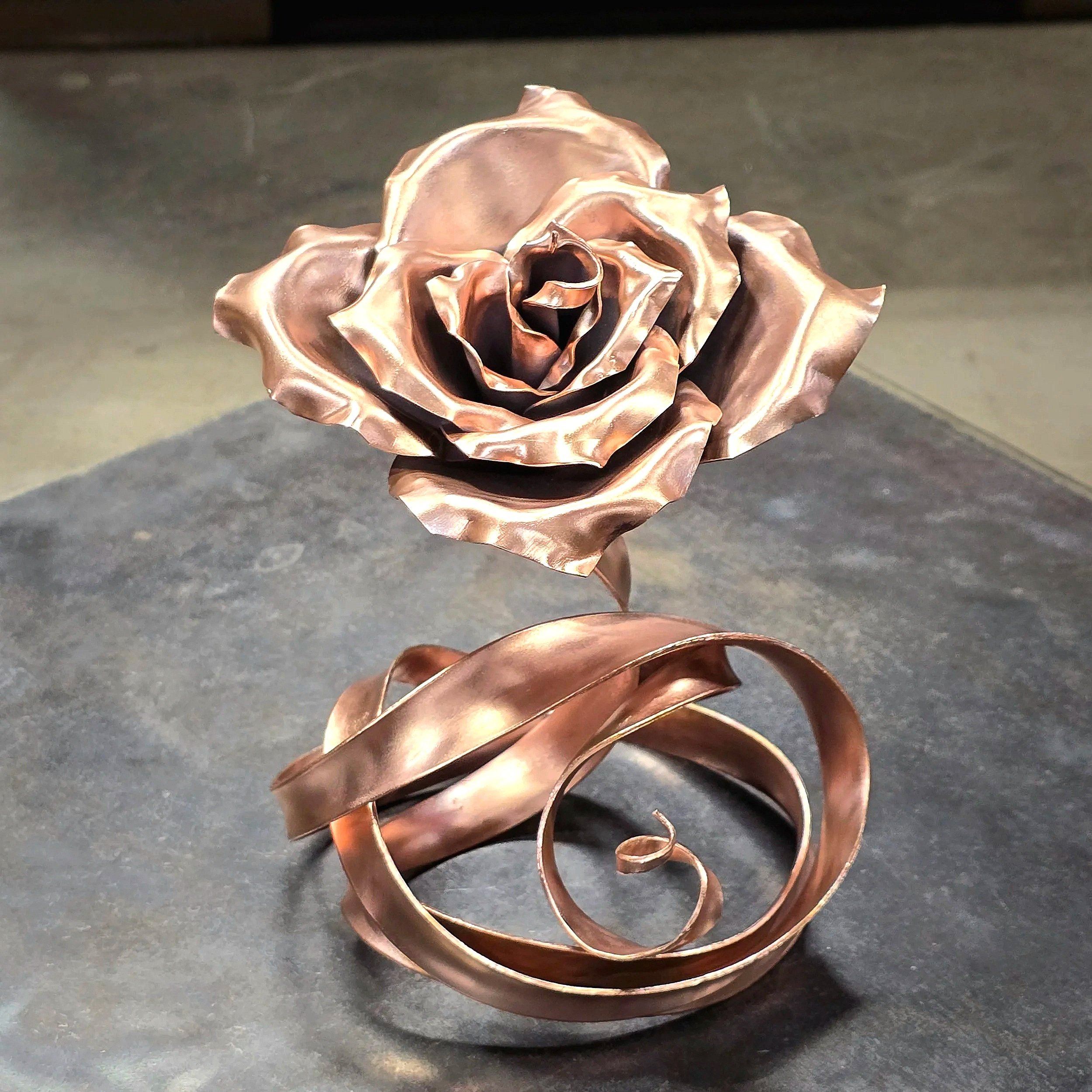 Ribbon of Love Copper Rose #.1687