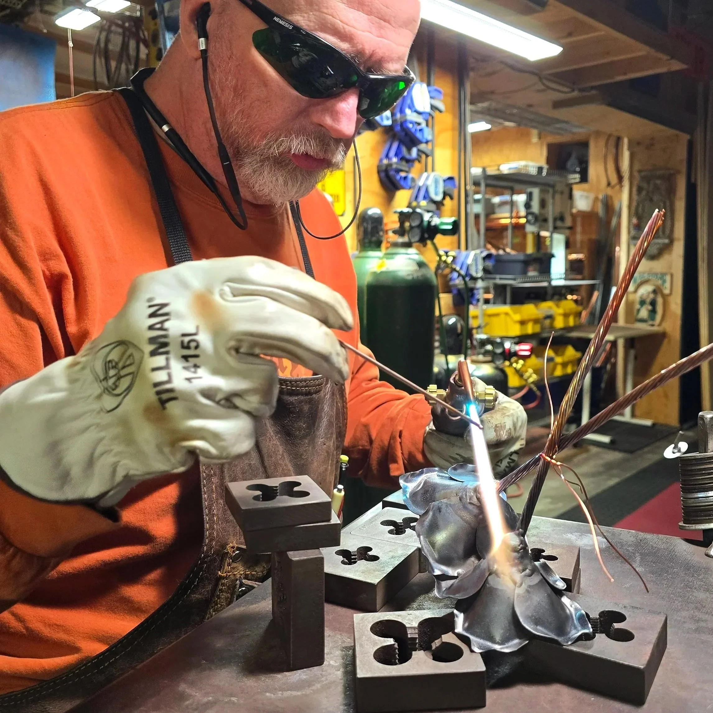 Passion of Love Heart Double Roses #.1928