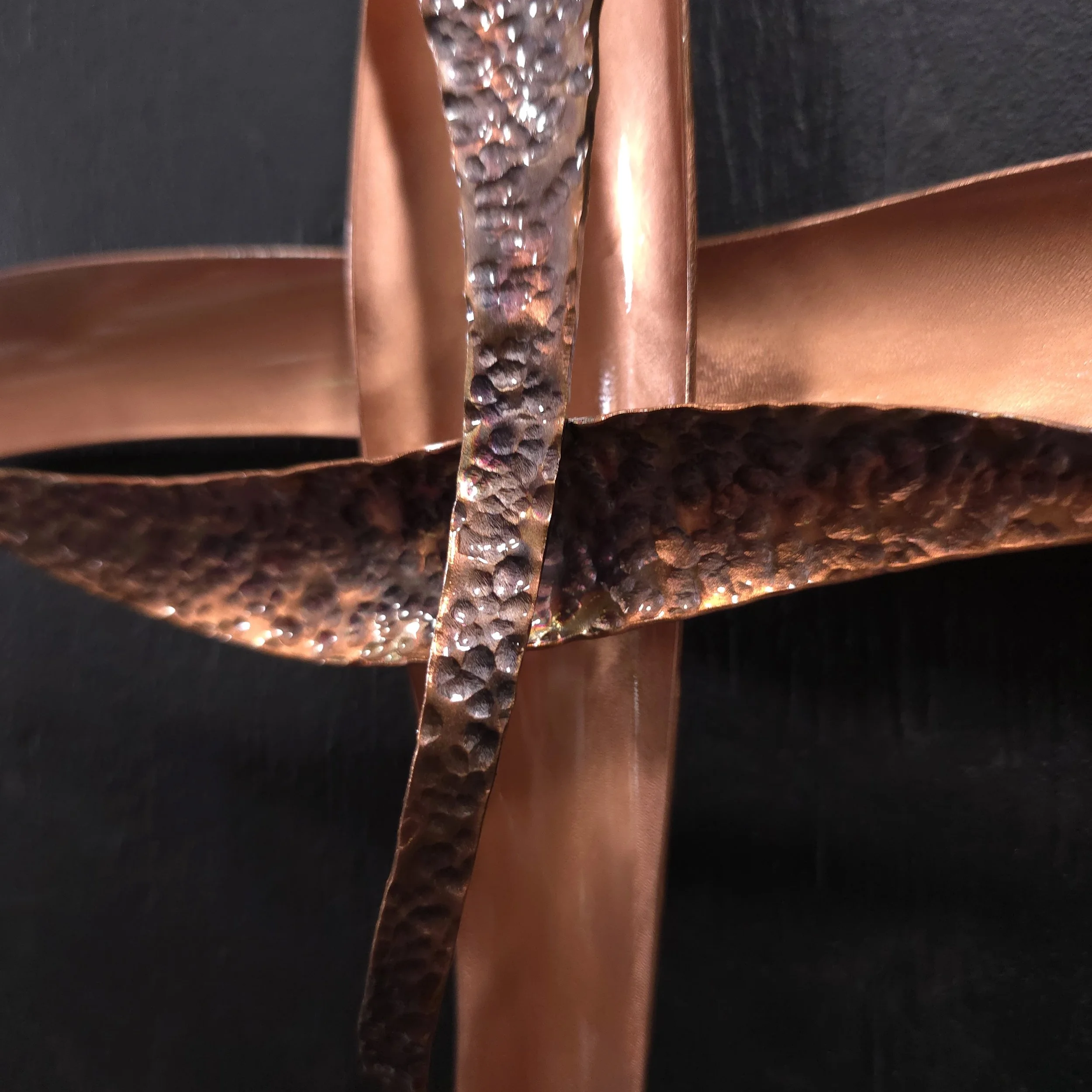 copper-cross-hand-hammered-front-center-close