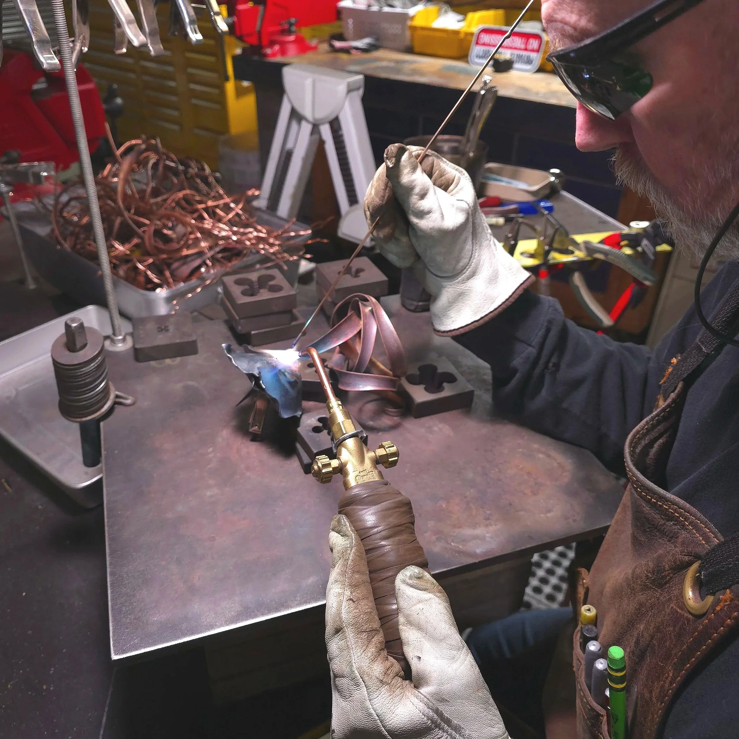 Ribbon of Love Copper Rose #.1687