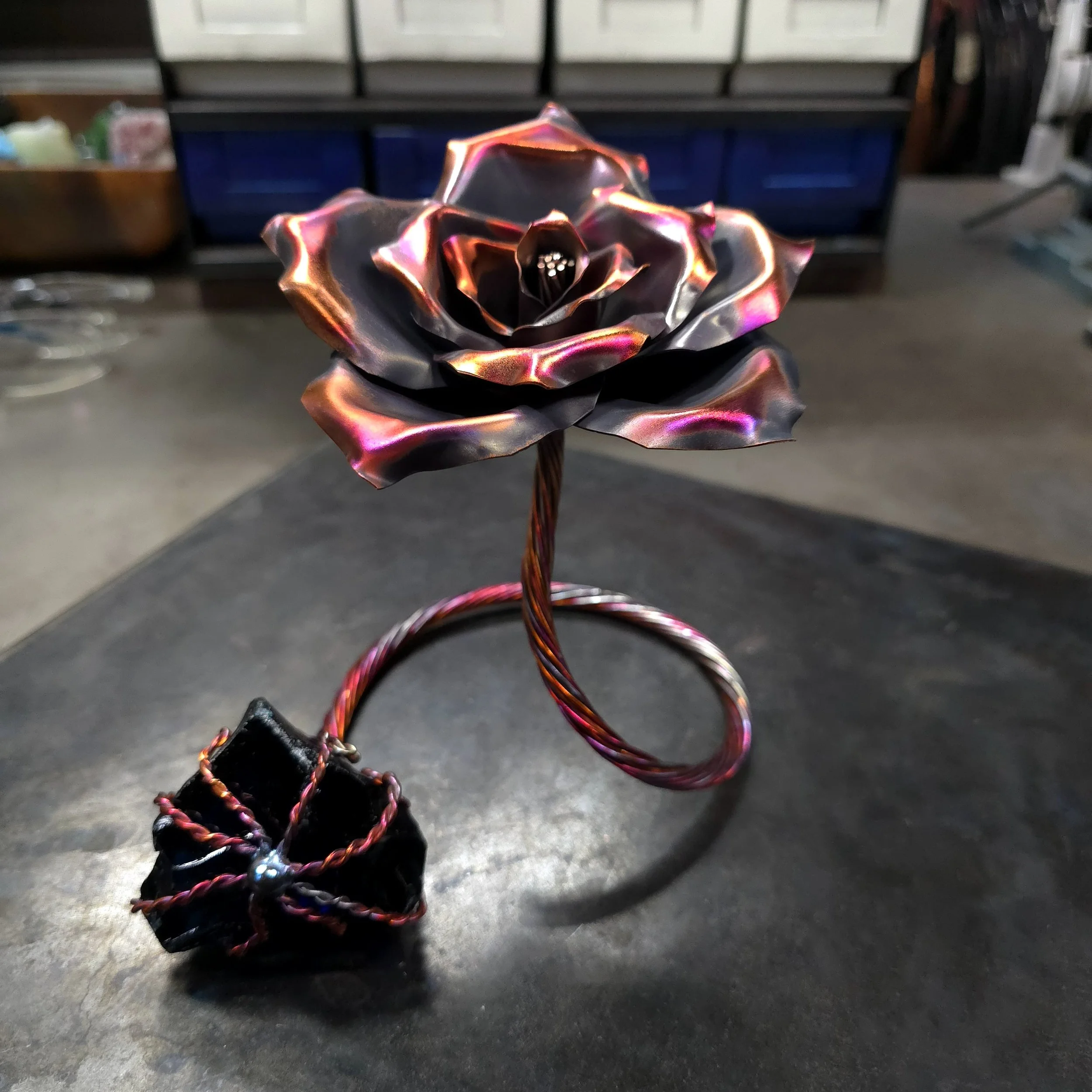 Infinity Copper and Crystal Rose #.1989