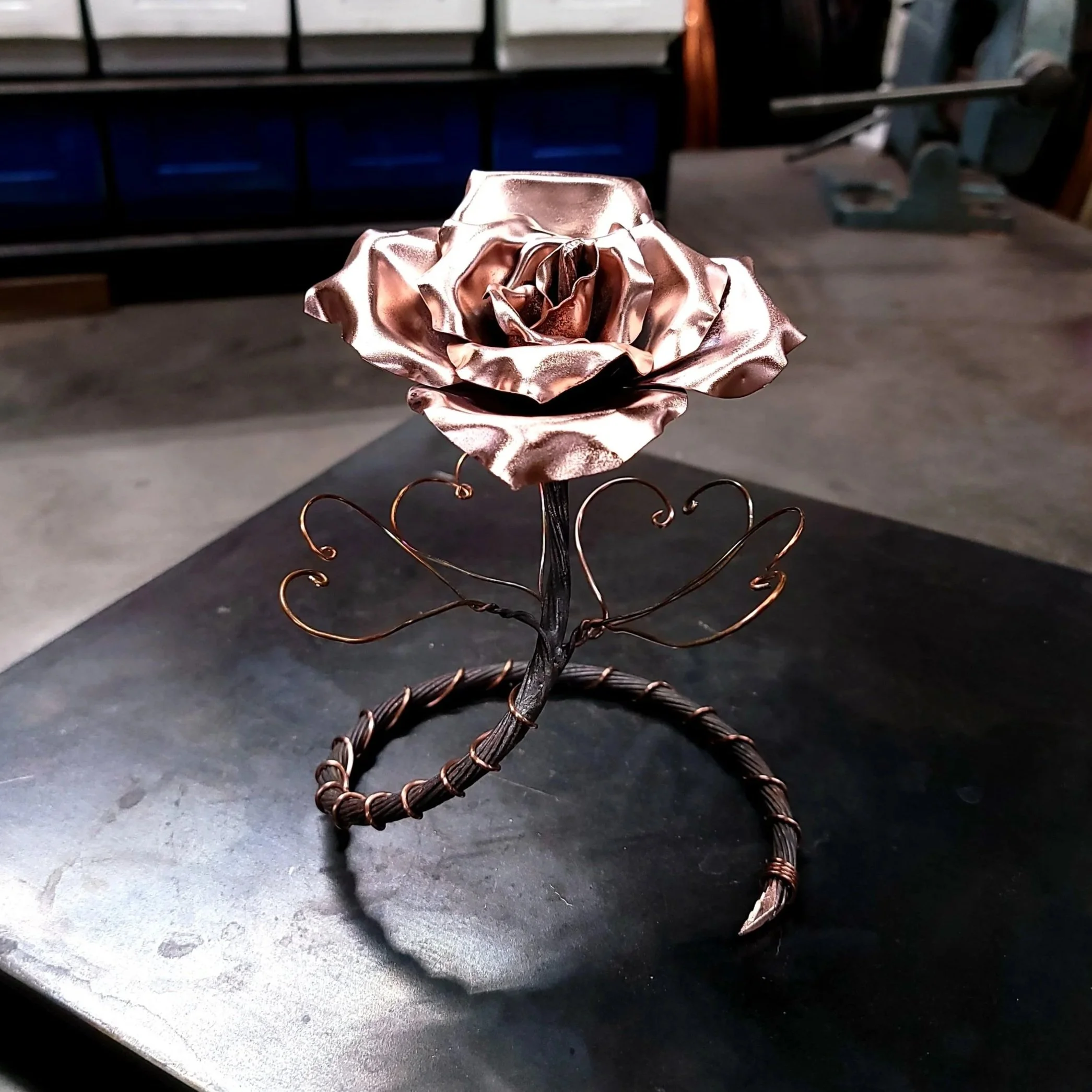 Be Mine Copper Rose #.1383