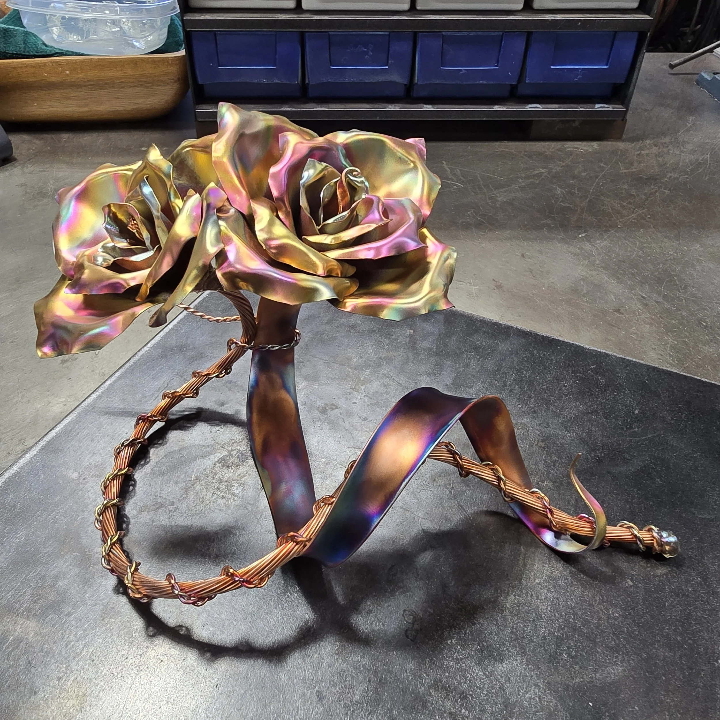 Us Copper Roses #.1661