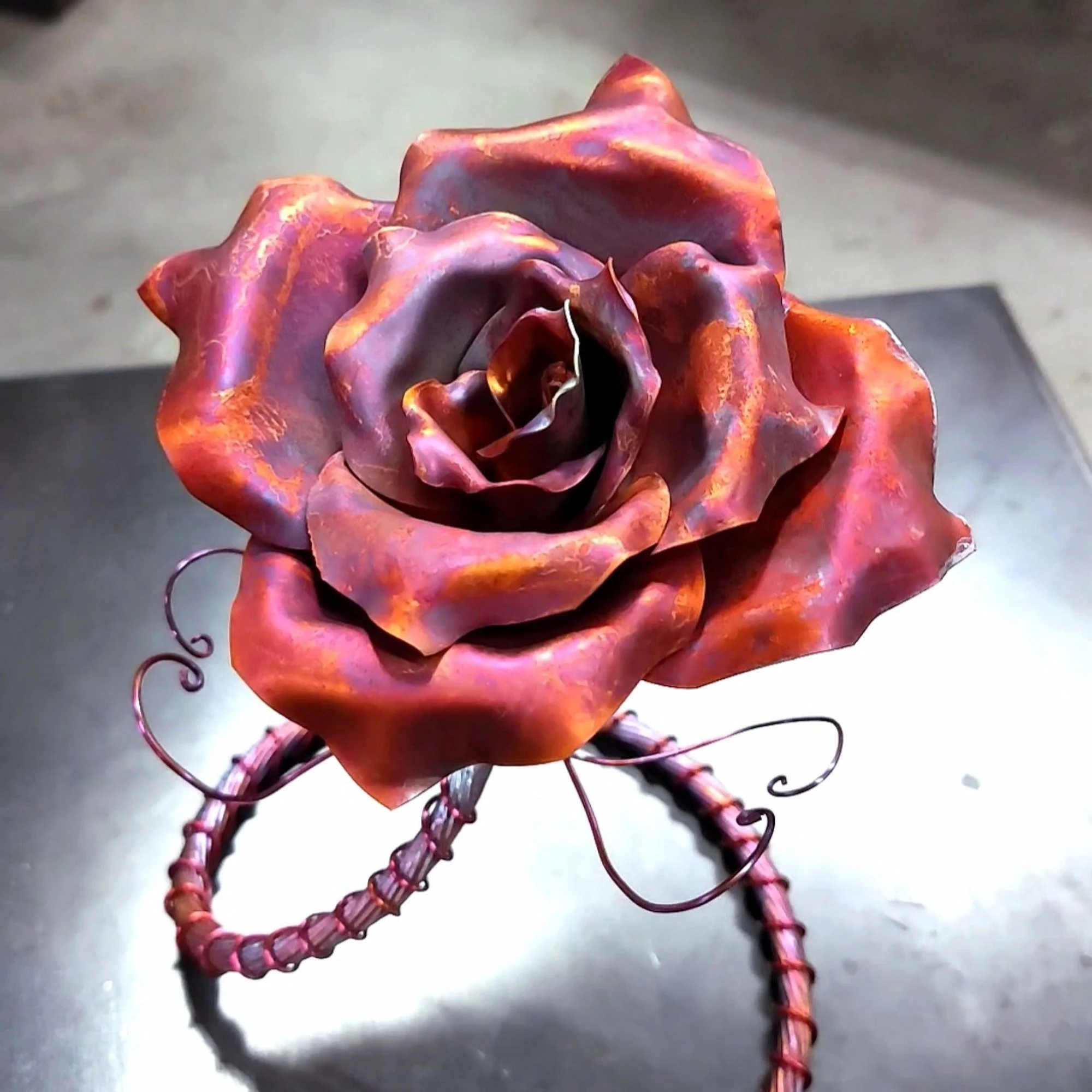 Be Mine Copper Rose #.1383