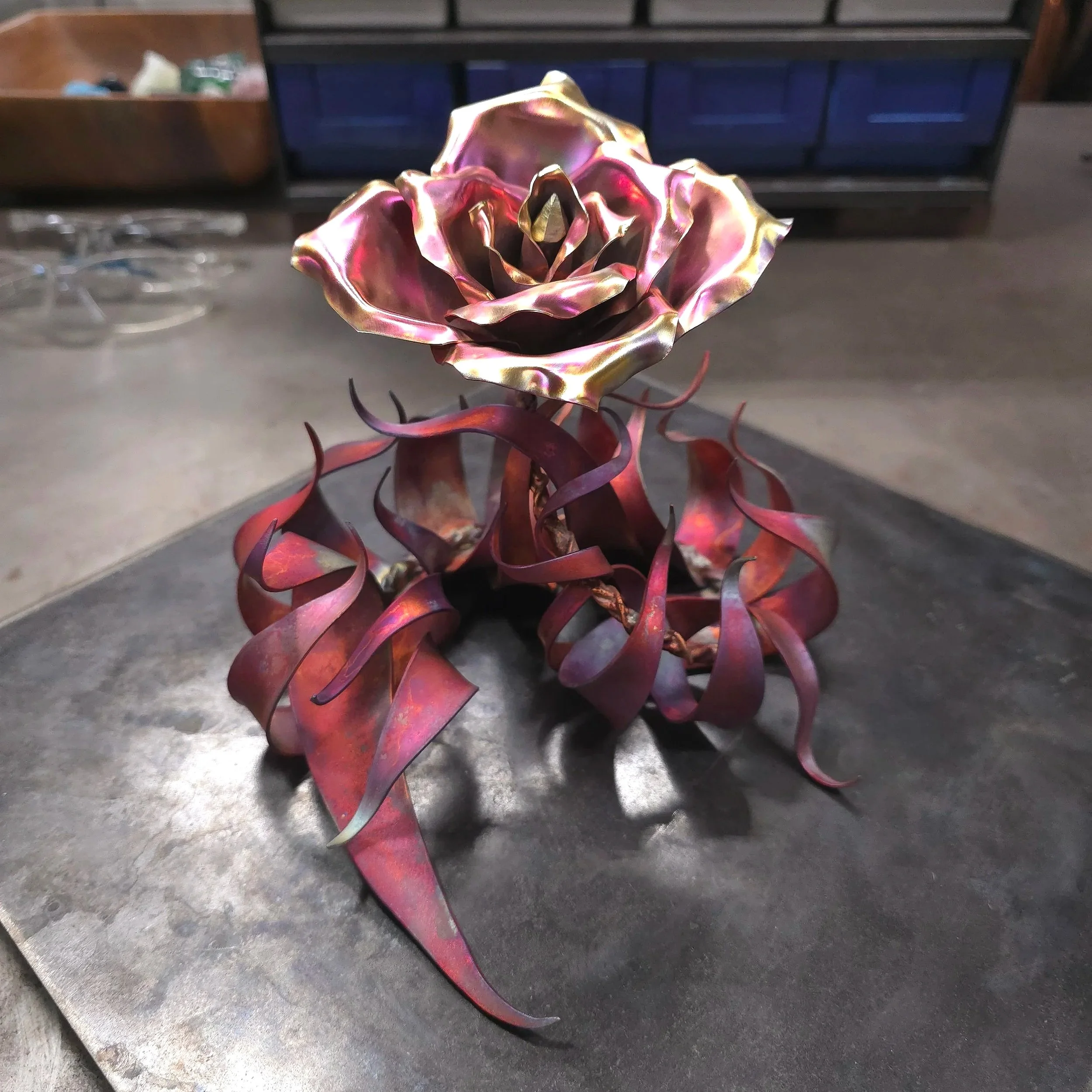 True Love Copper Rose #.1664