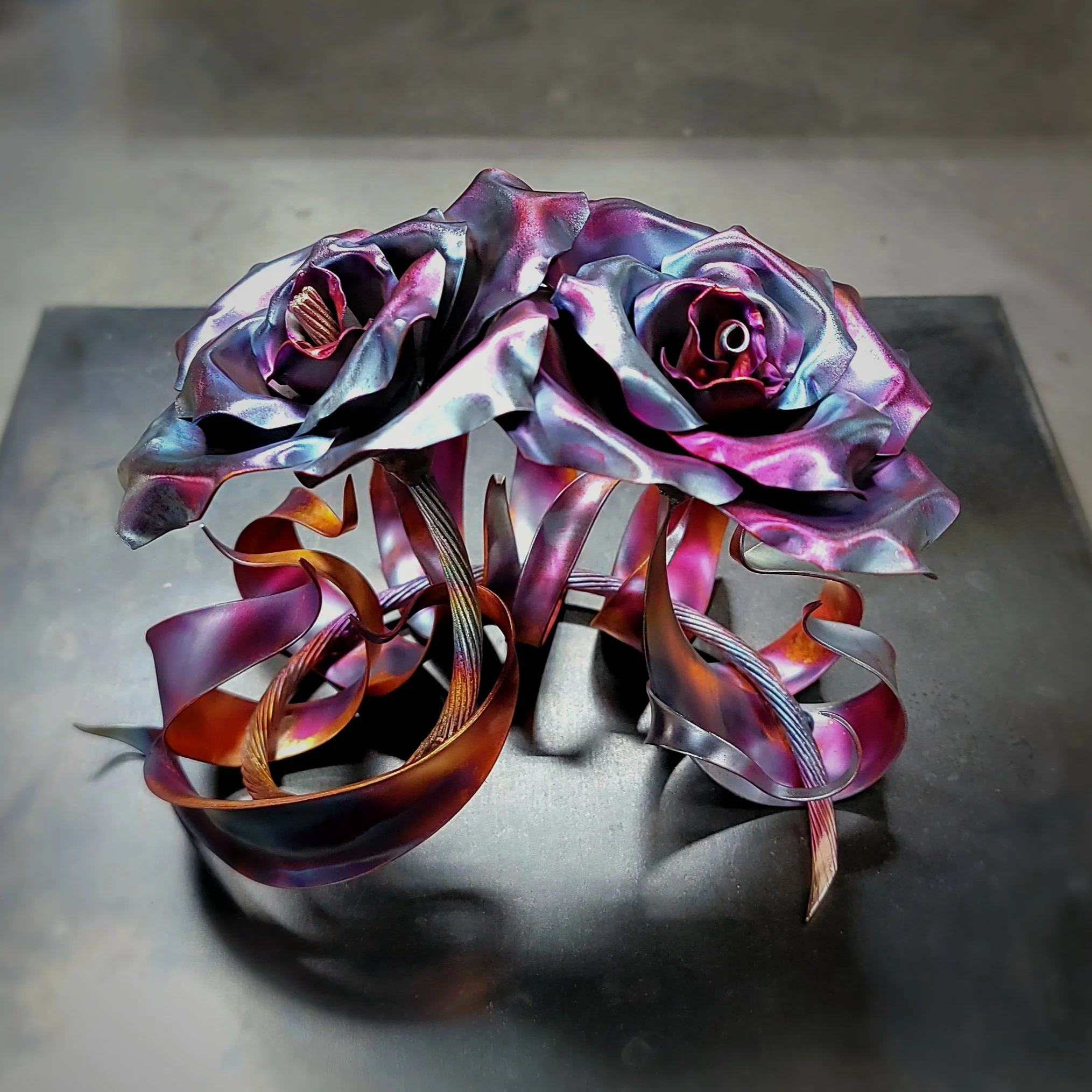 Eternal Copper Roses #.1763