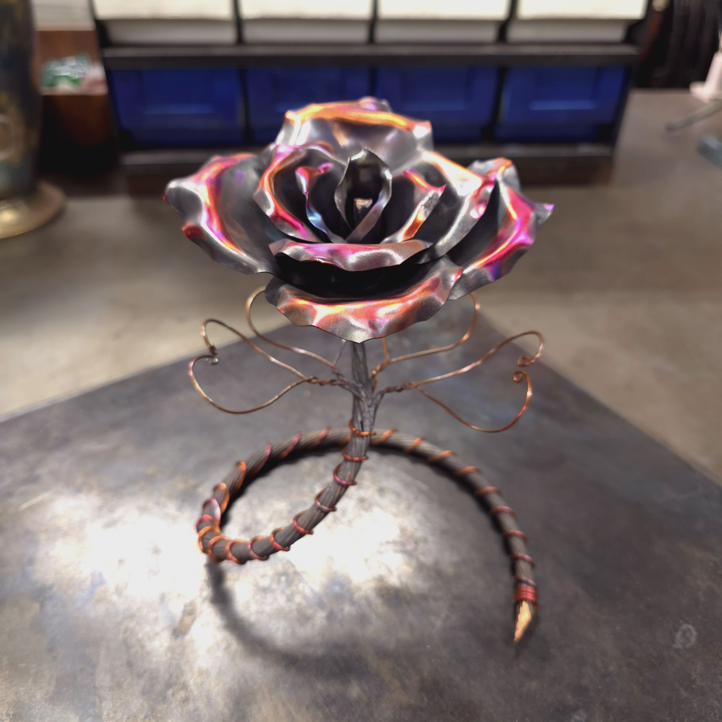 Be Mine Copper Rose #.1383