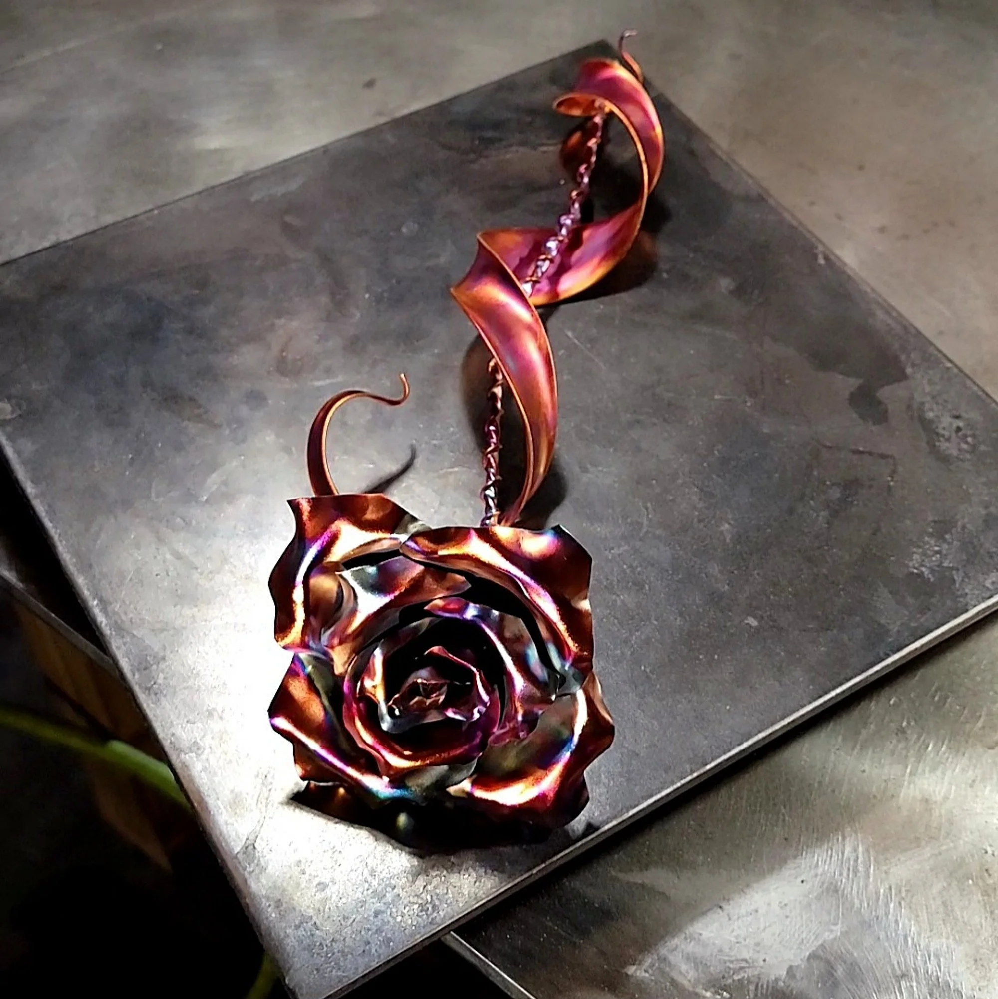 Memorial Copper Rose #.1838