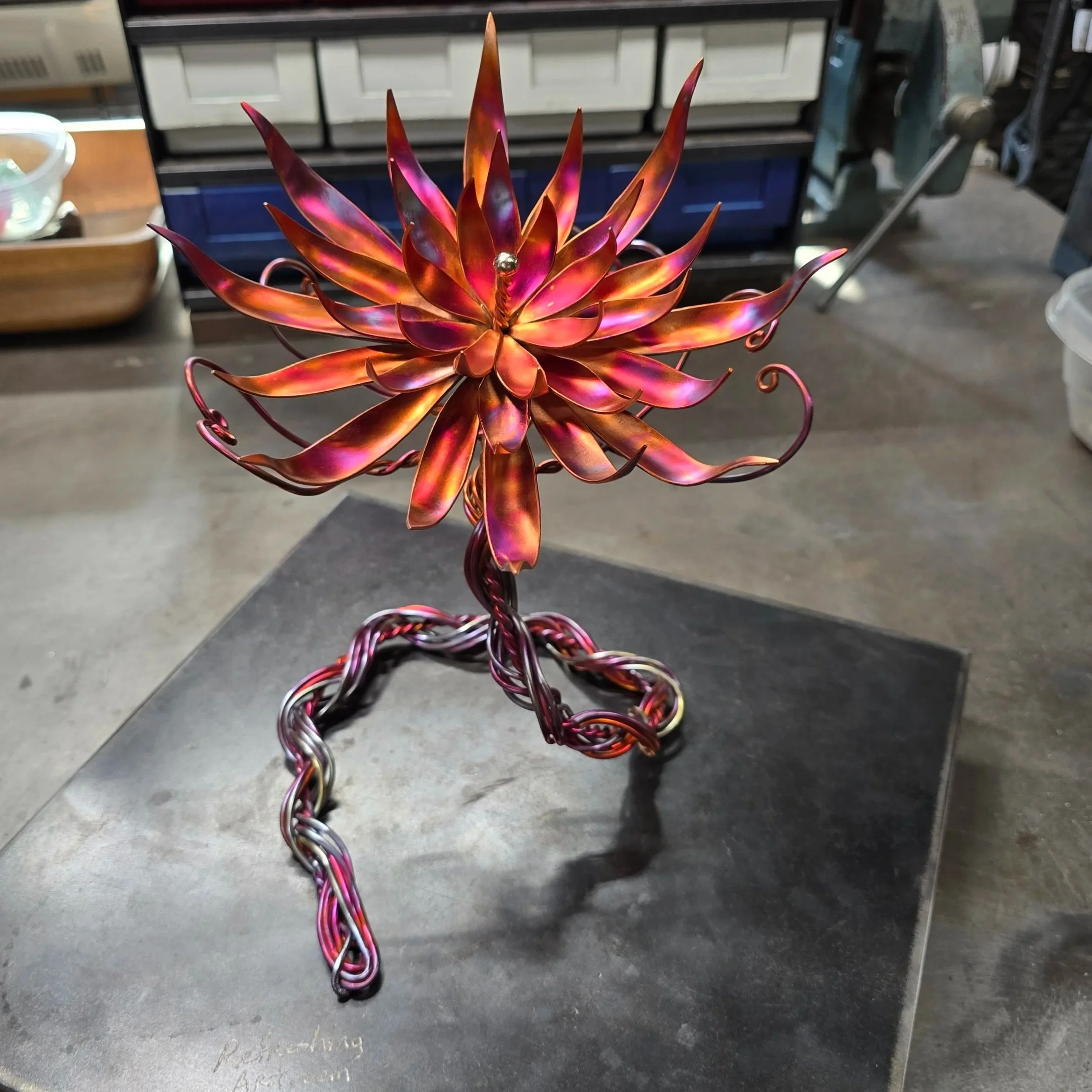 New Life Copper Flower #.1932