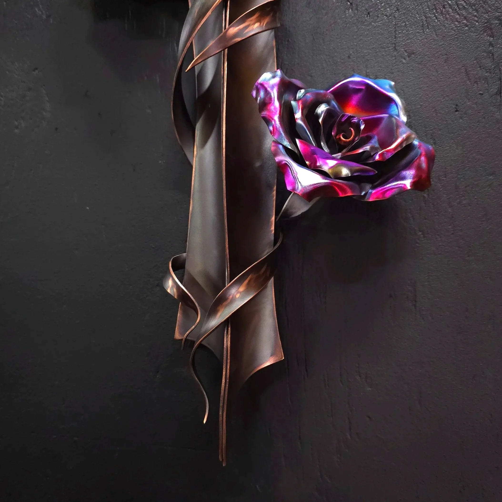 copper-serenity-cross-with-roses-blue-flame-bottom