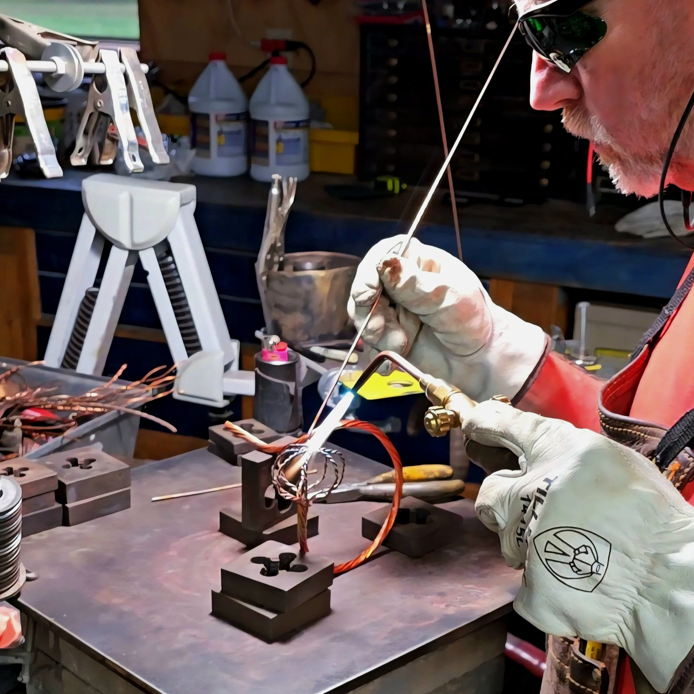 Infinity Copper and Crystal Rose #.1989